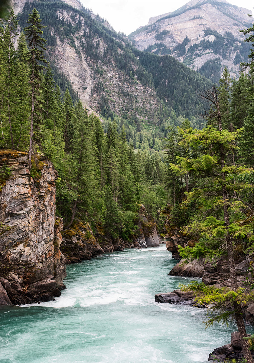 Poster van de rivierkloof