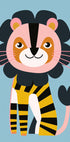 Happy Lion Plakat - Posterbox.dk
