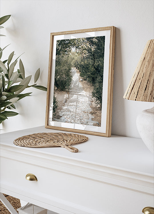 Olive Tree Garden Plakat - Posterbox.dk