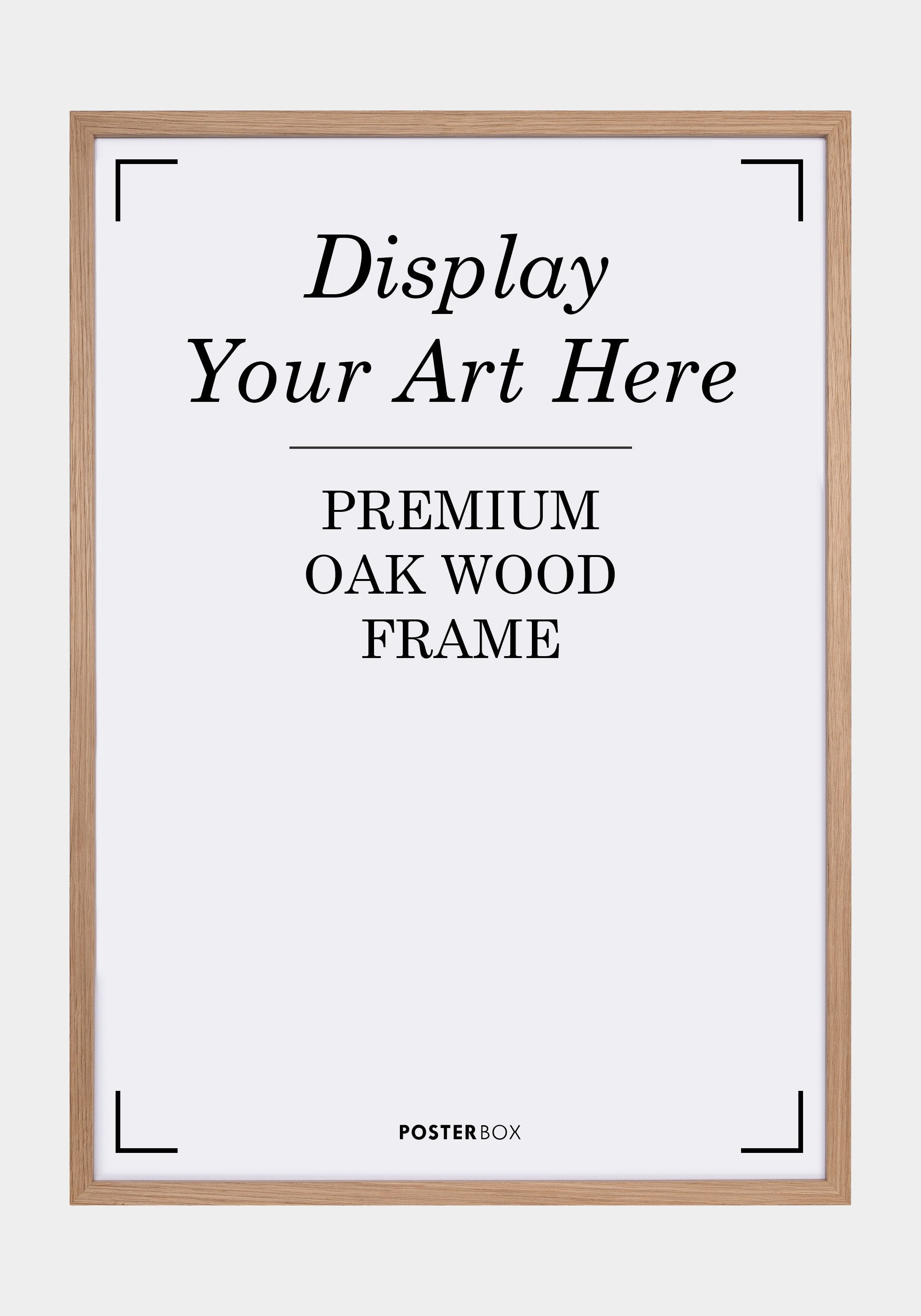 Premium houten frame Nielsen eiken