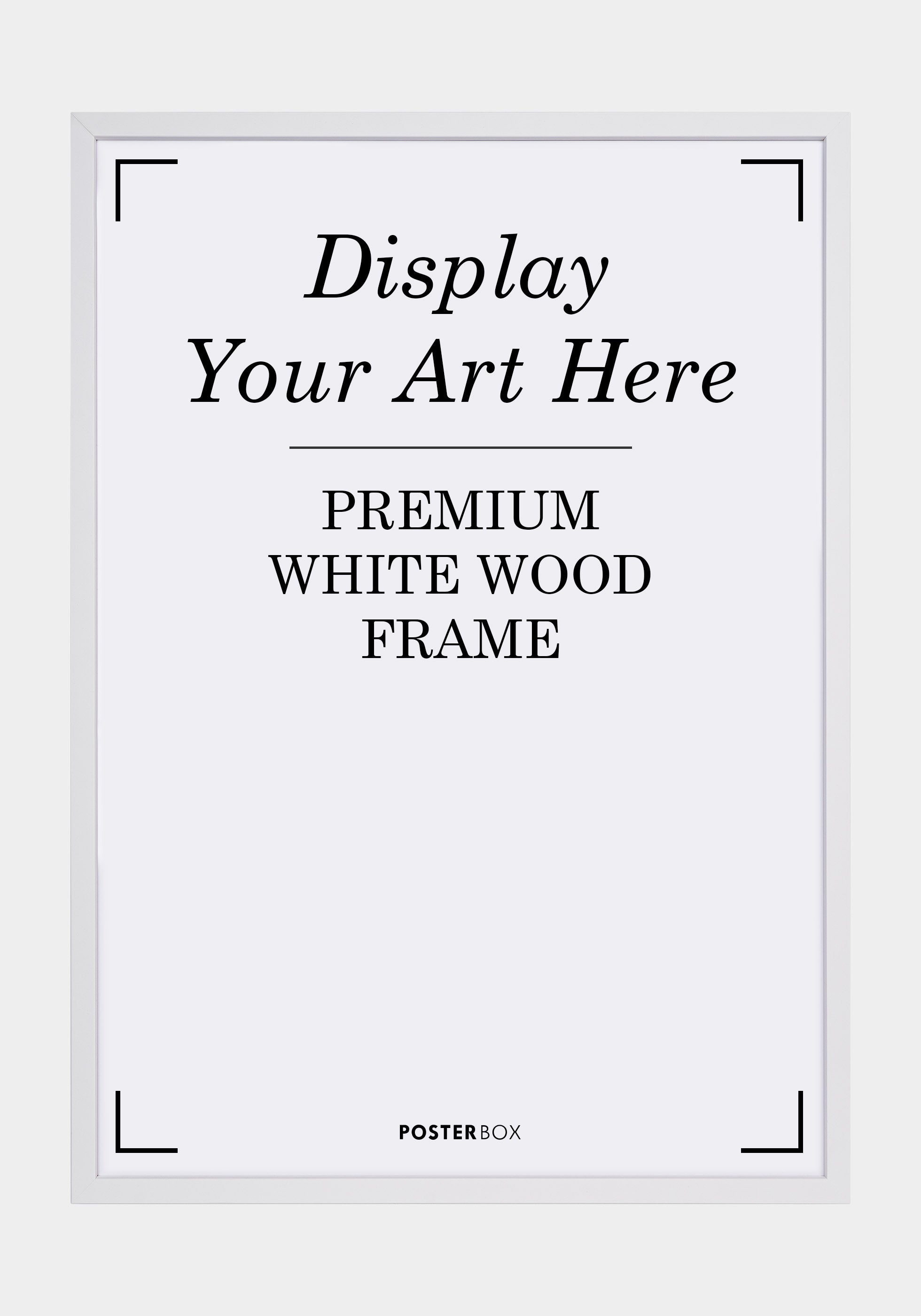 Premium houten frame Nielsen wit