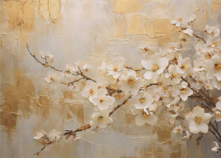 Ontvang een vintage bloemenposter 75