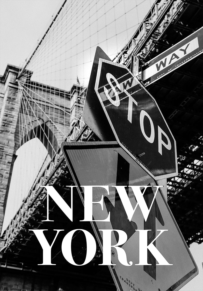 NYC Brooklyn Bridge (NEW) - Posterbox