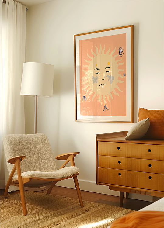 Serene Sunburst - Posterbox