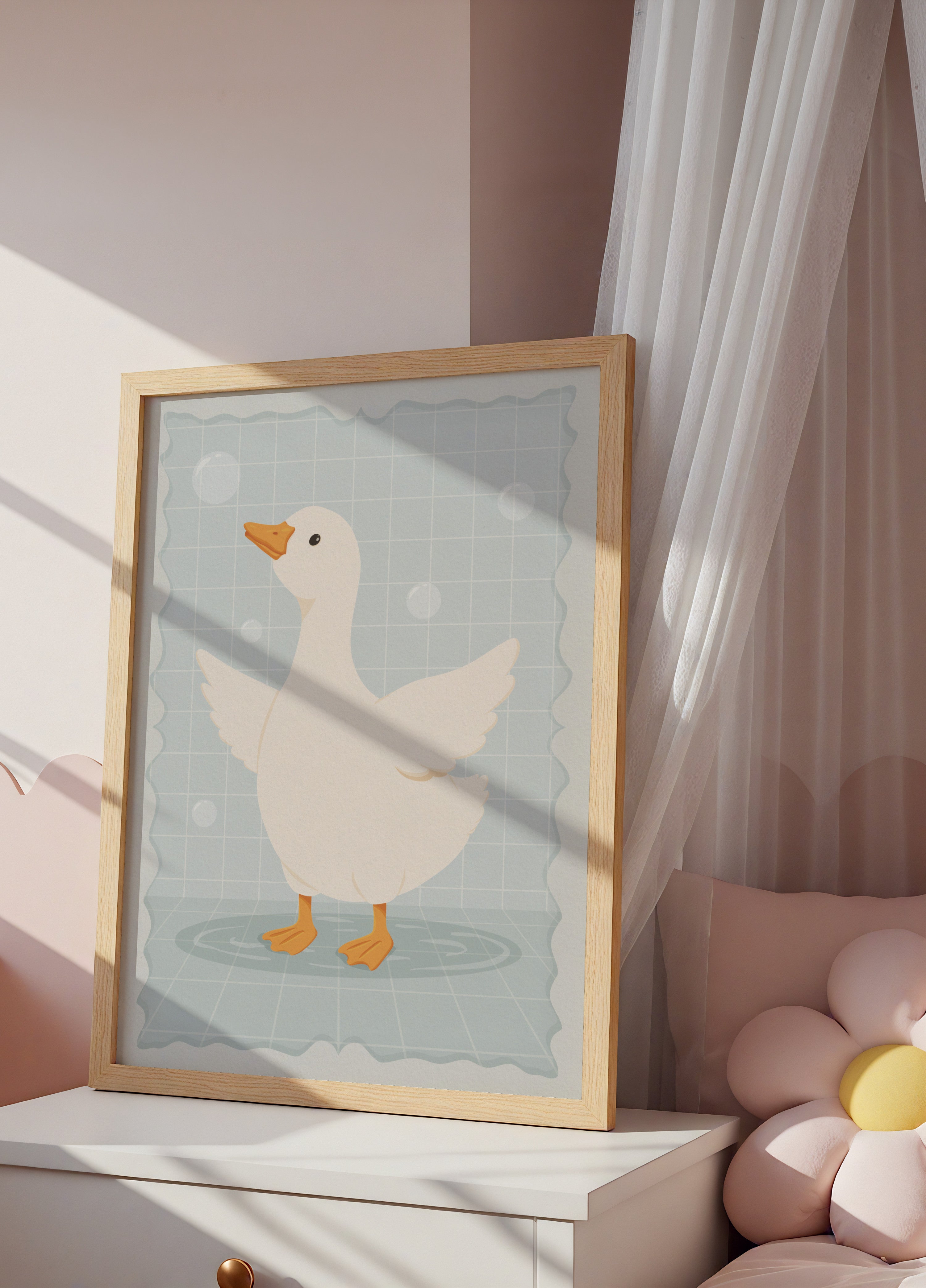Leuke badgans