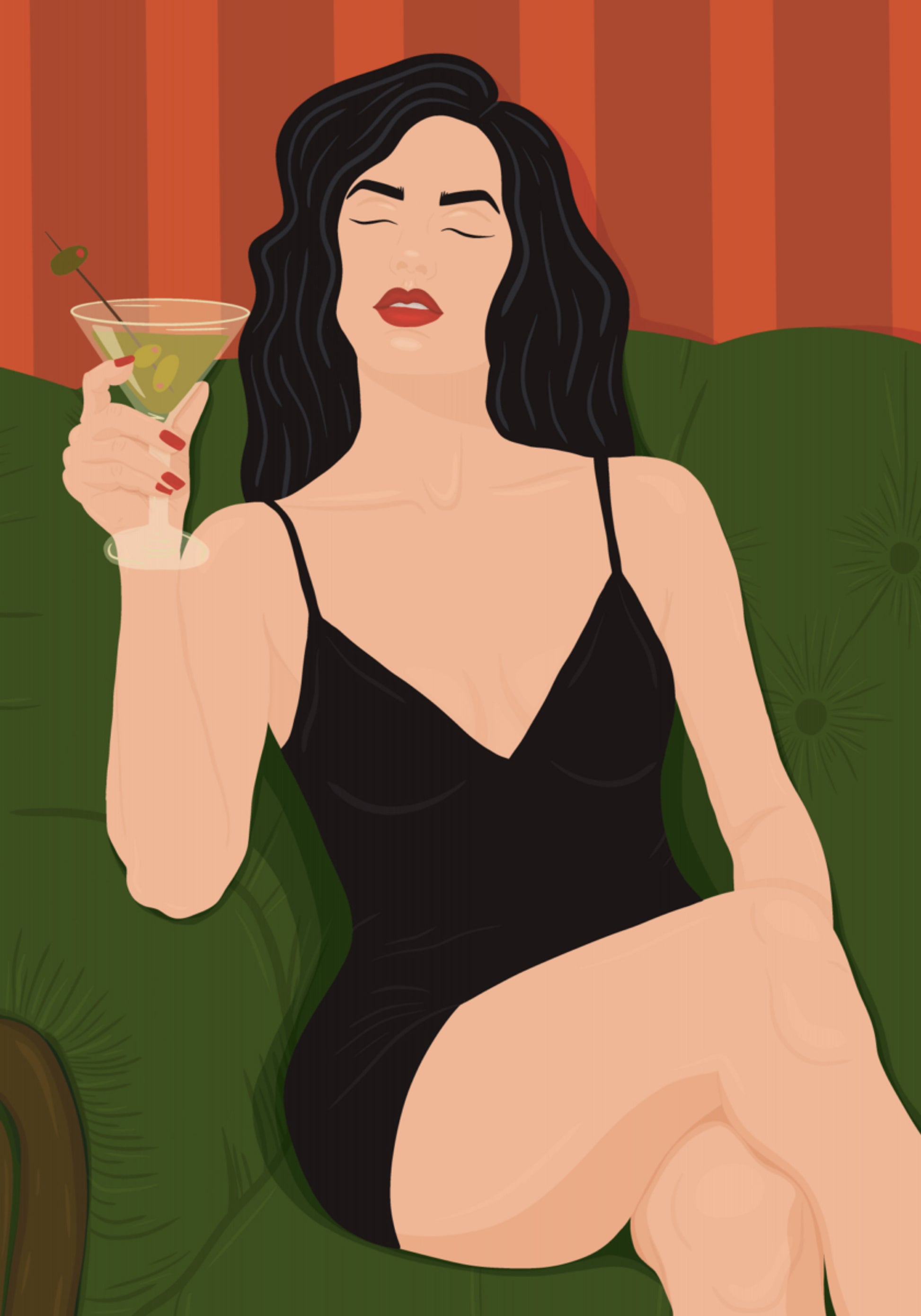 Chique Martini-moment