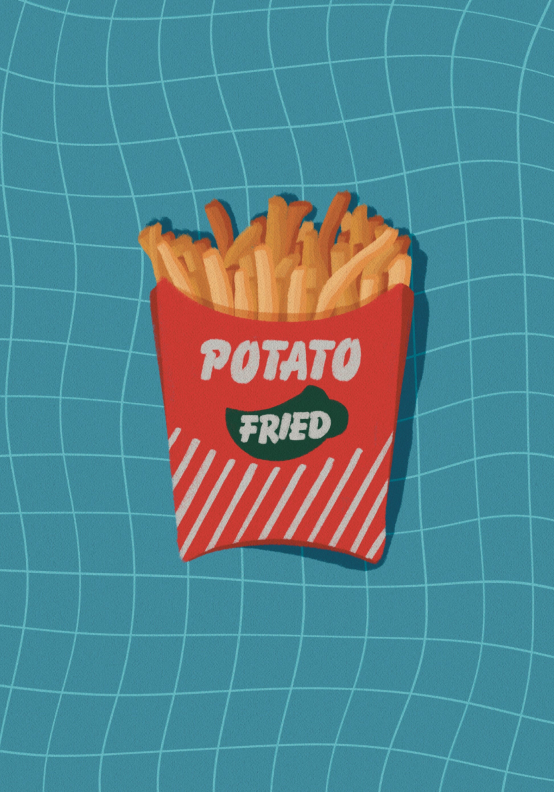 Retro frietsnack