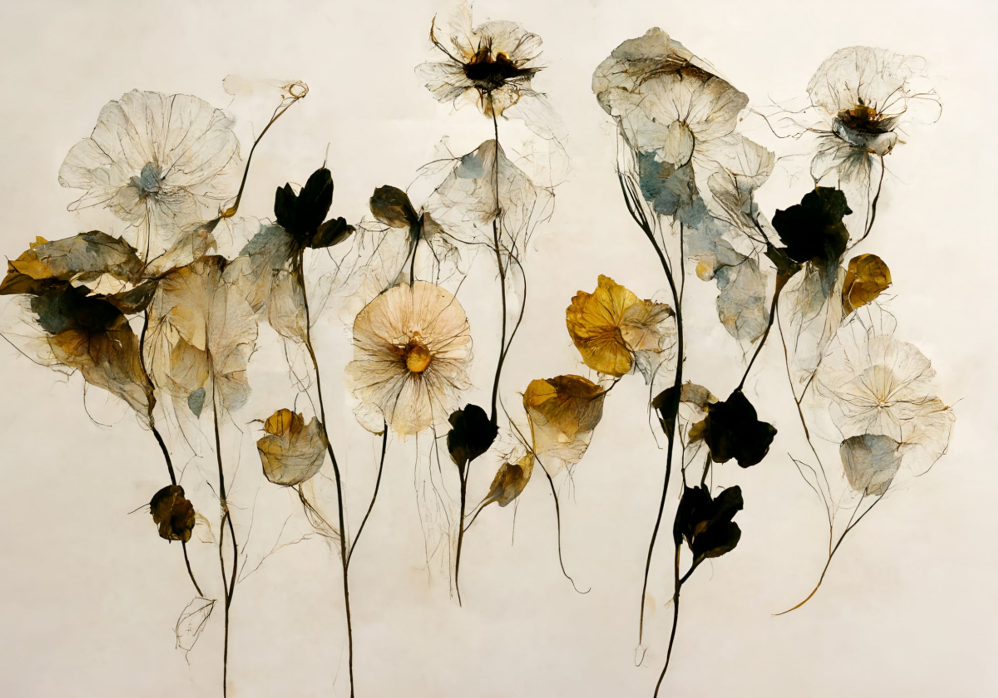 Mooie droogbloemen