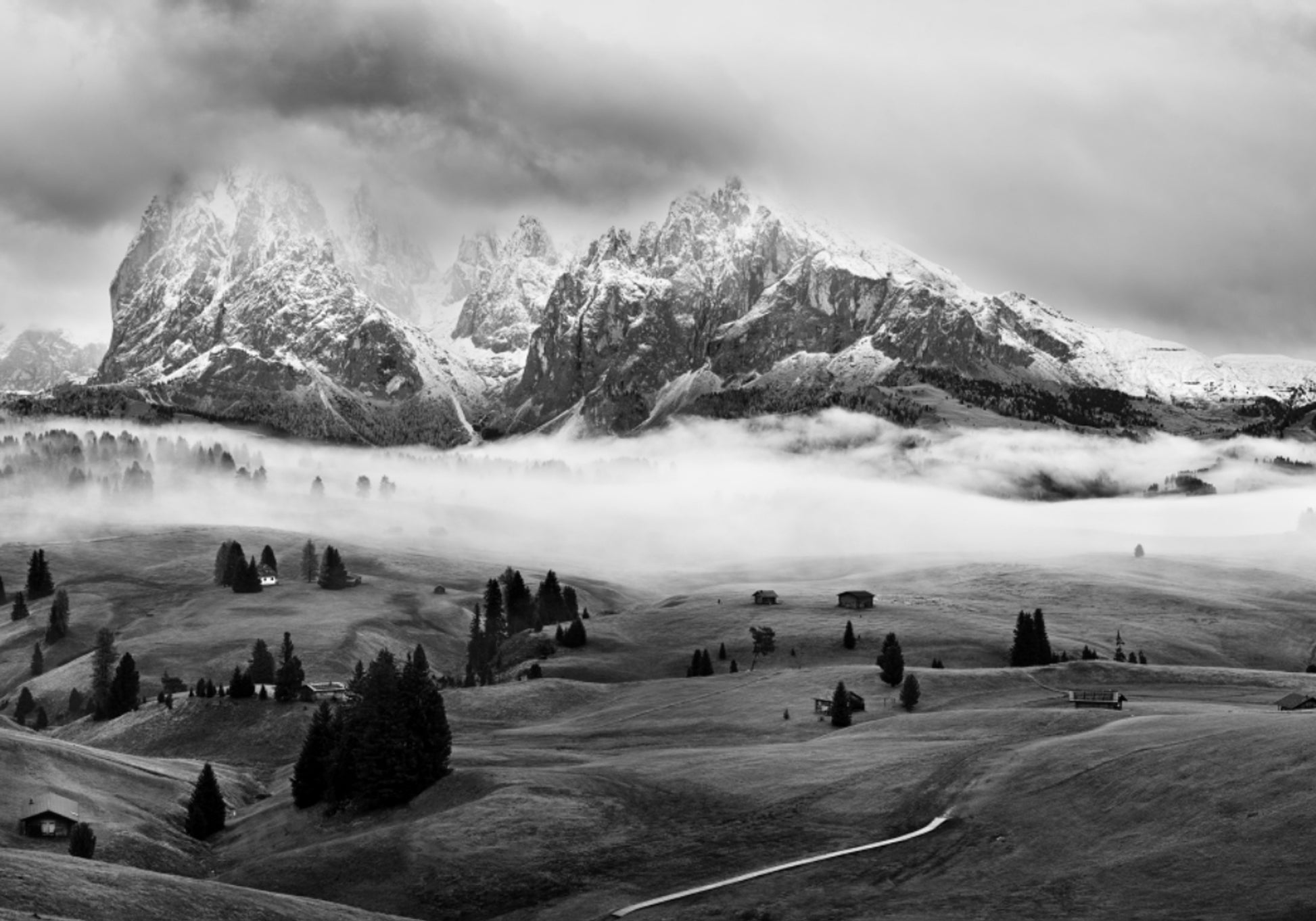 Majestueuze bergmist