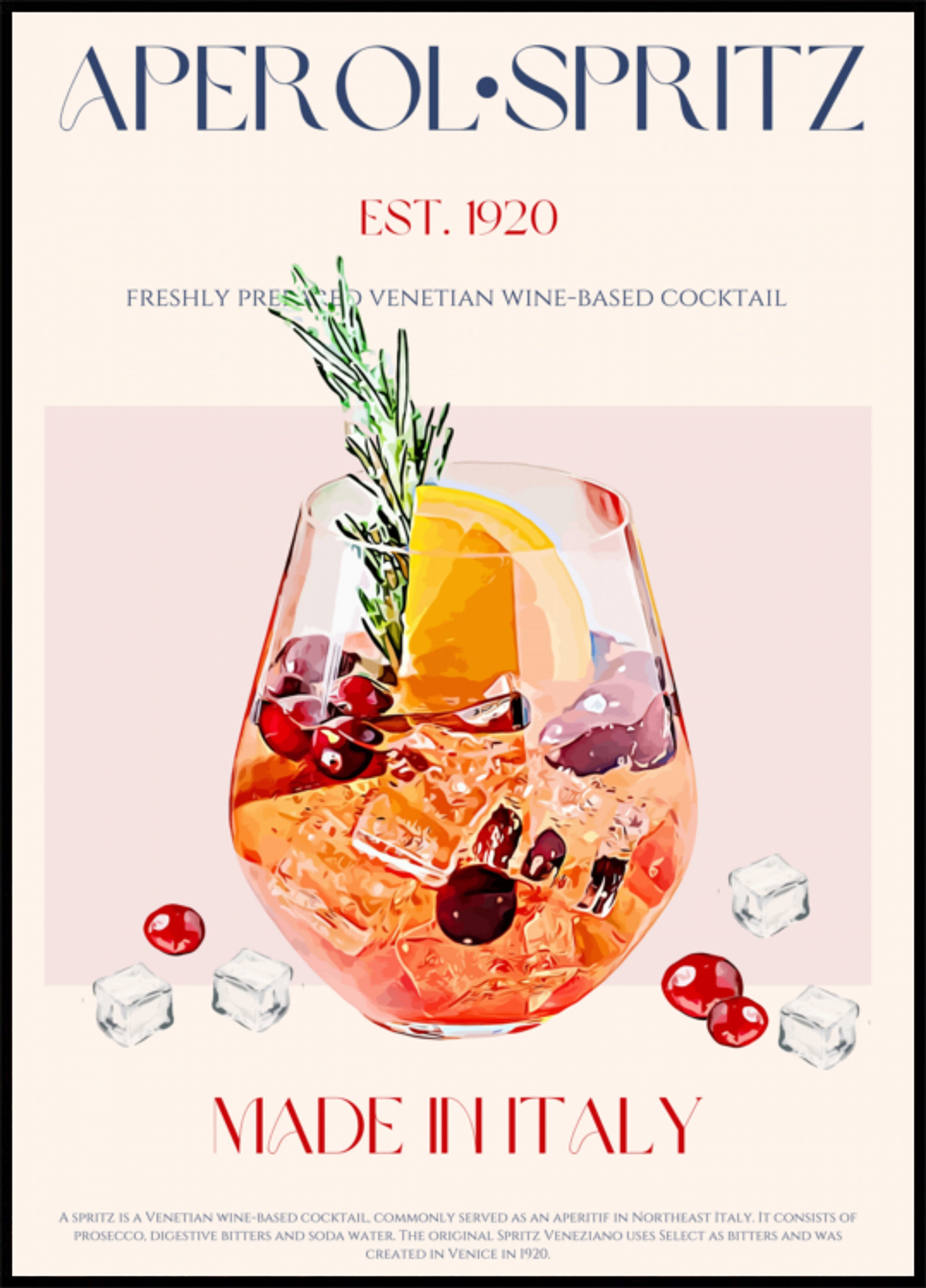 Venetiaanse Spritz-cocktail