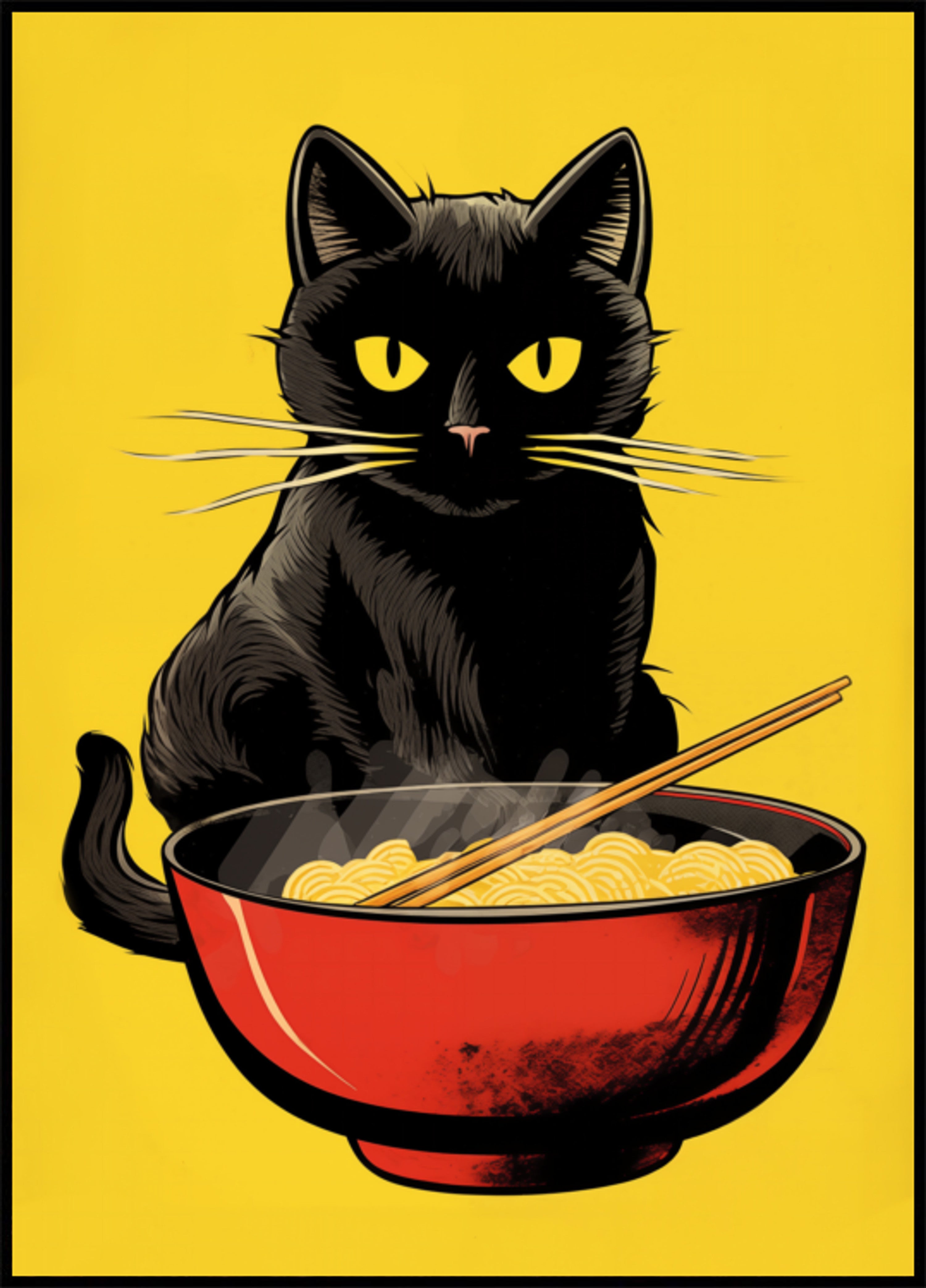 Zwarte Kat Ramen Bowl