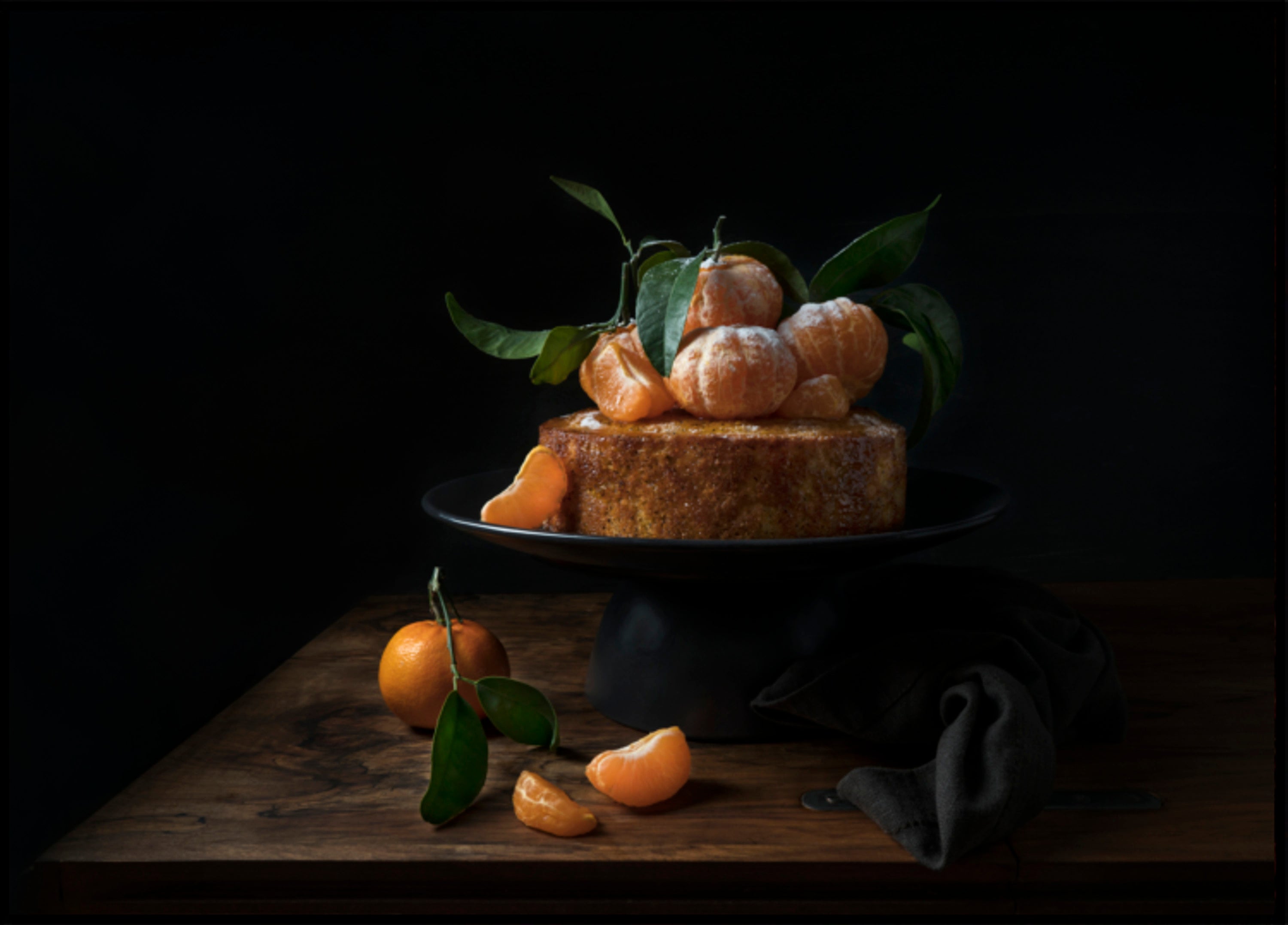 Rustieke mandarijncake
