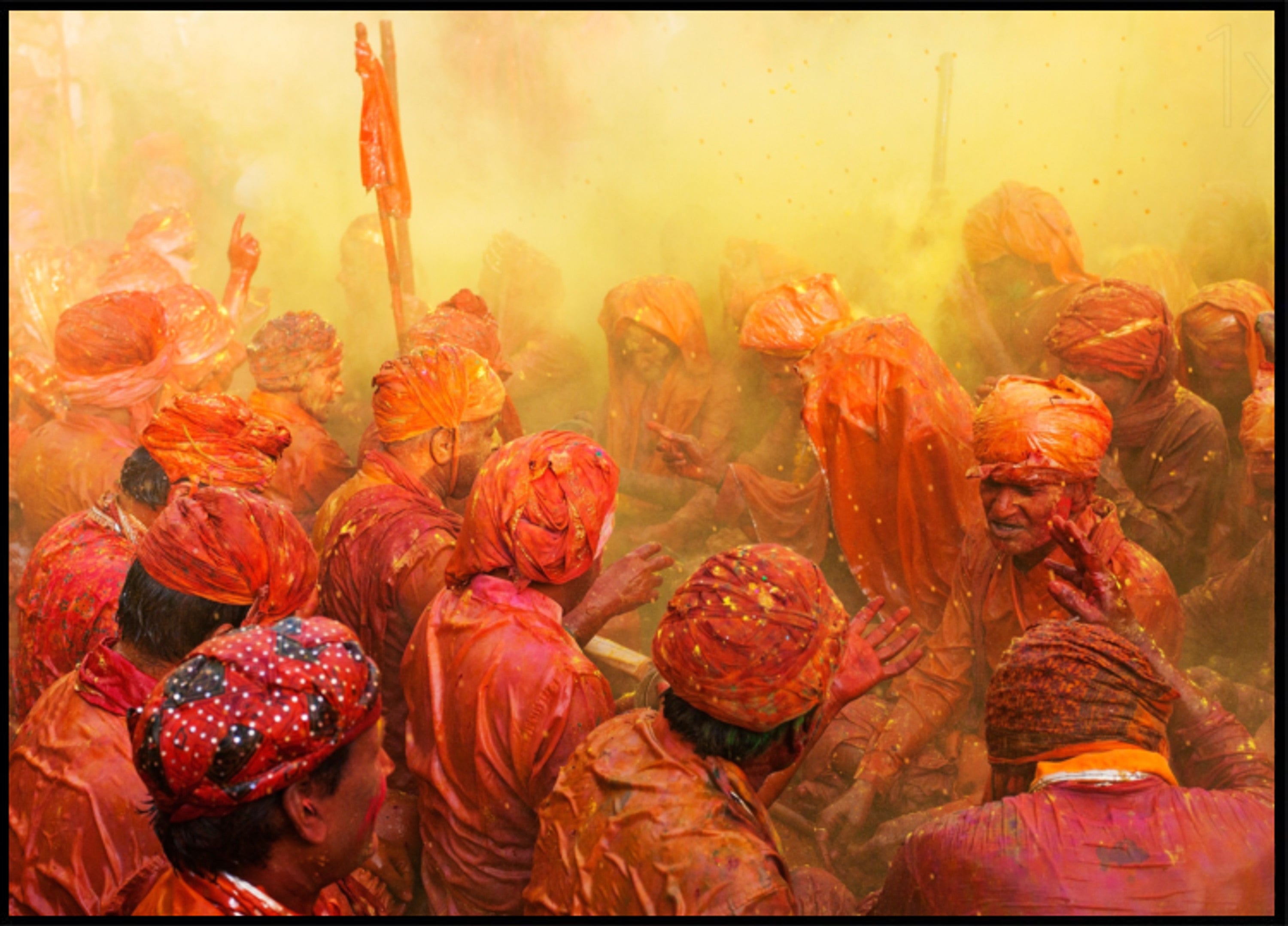 Levendige Holi-viering