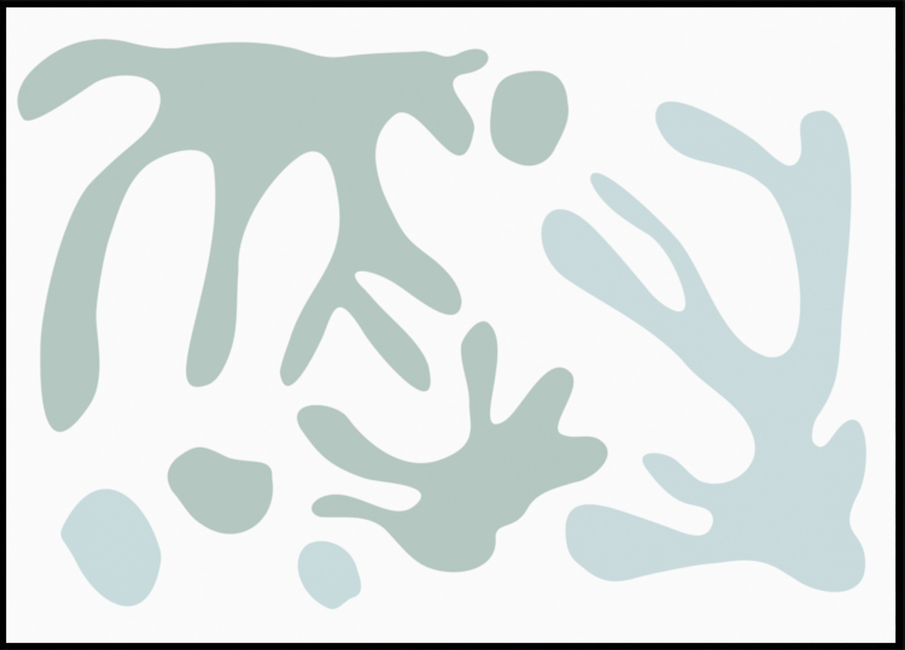 Zachte abstracte vormen