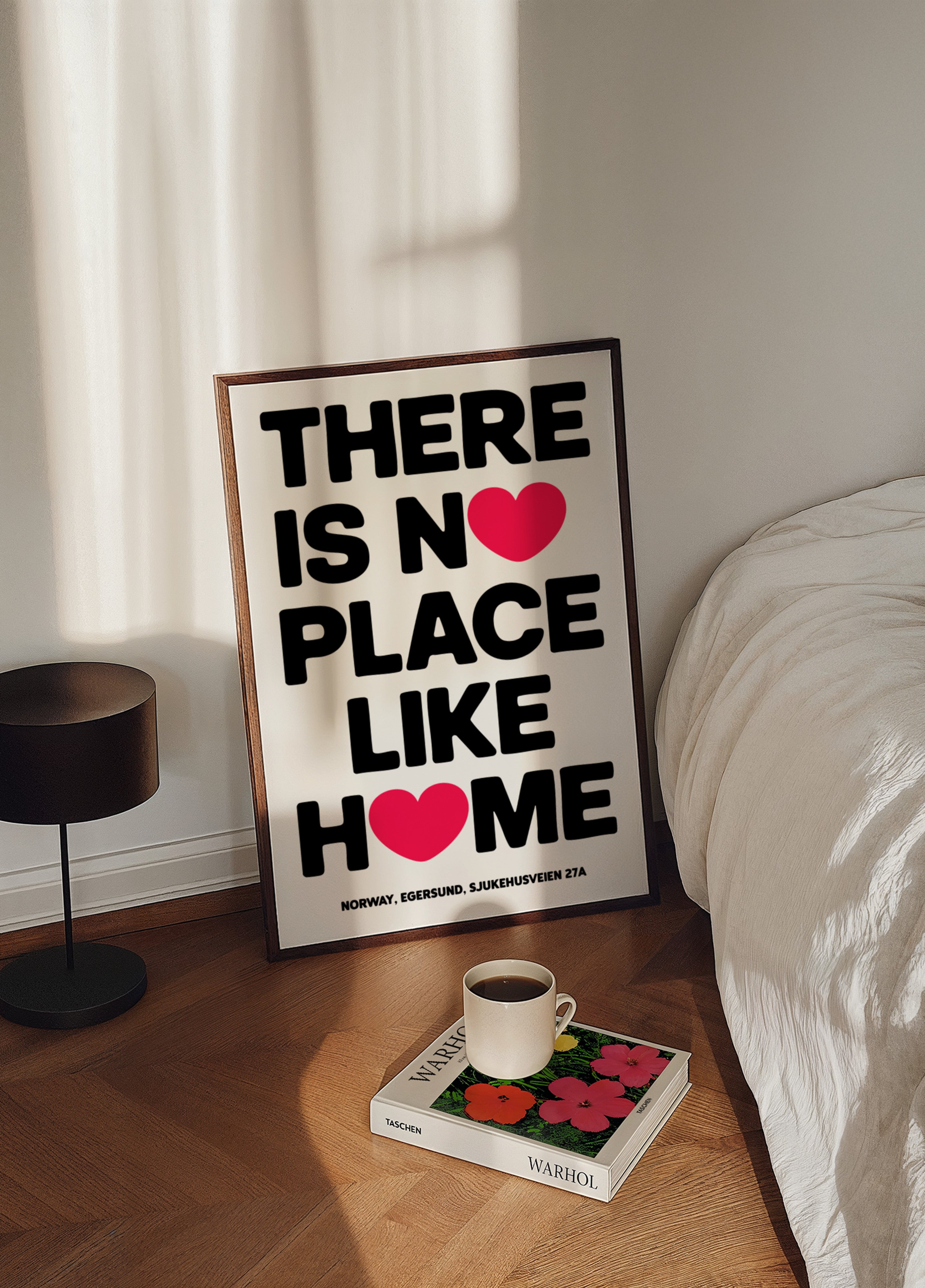 Persoonlijke quoteposter voor thuis
