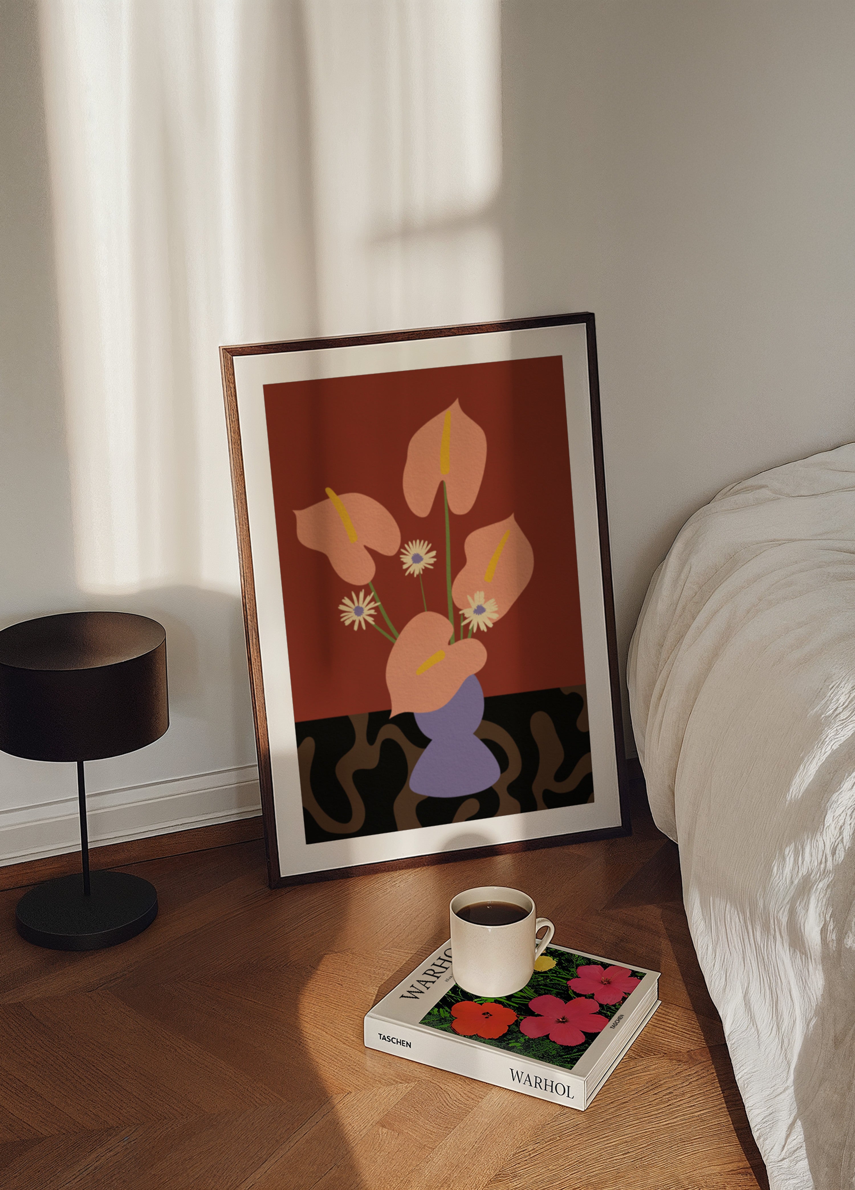 Warm bloemenstilleven