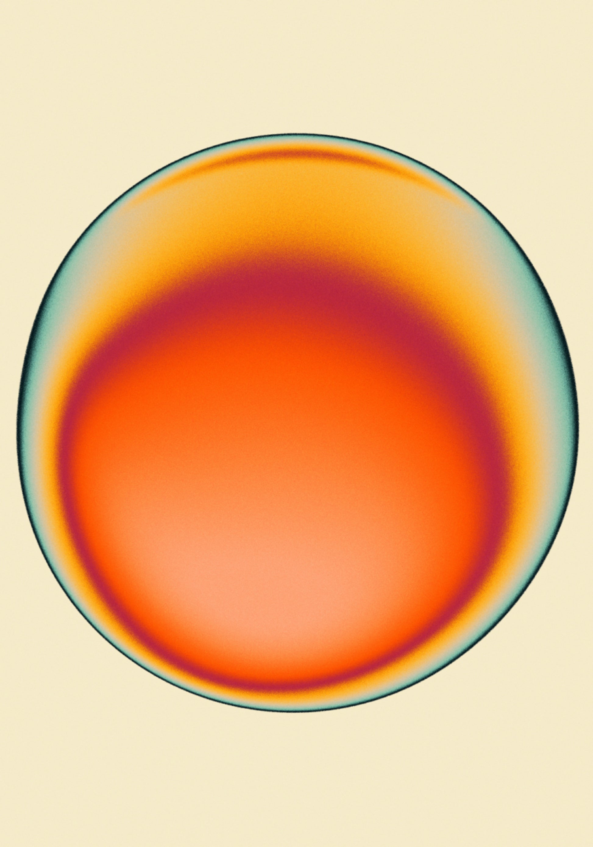 Warme abstracte gloed