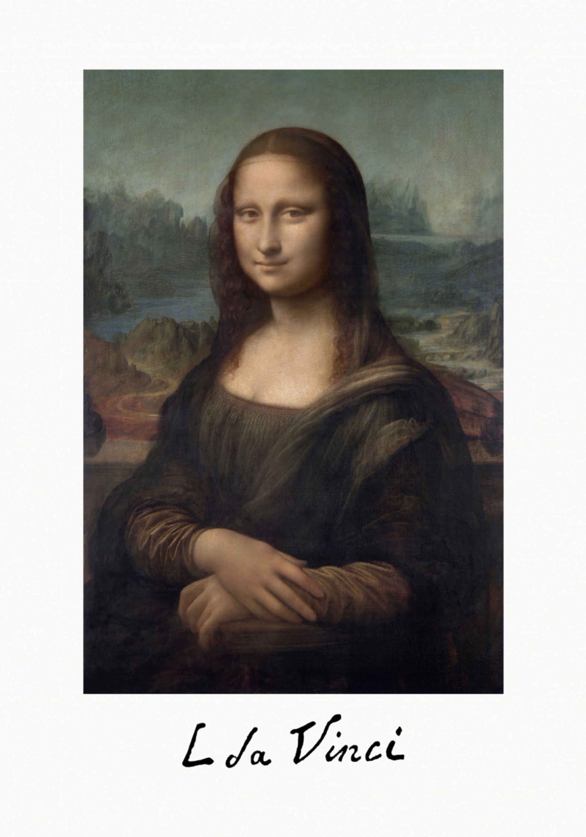 Mona Lisa Del Giocondo-handtekening (1503-1506)