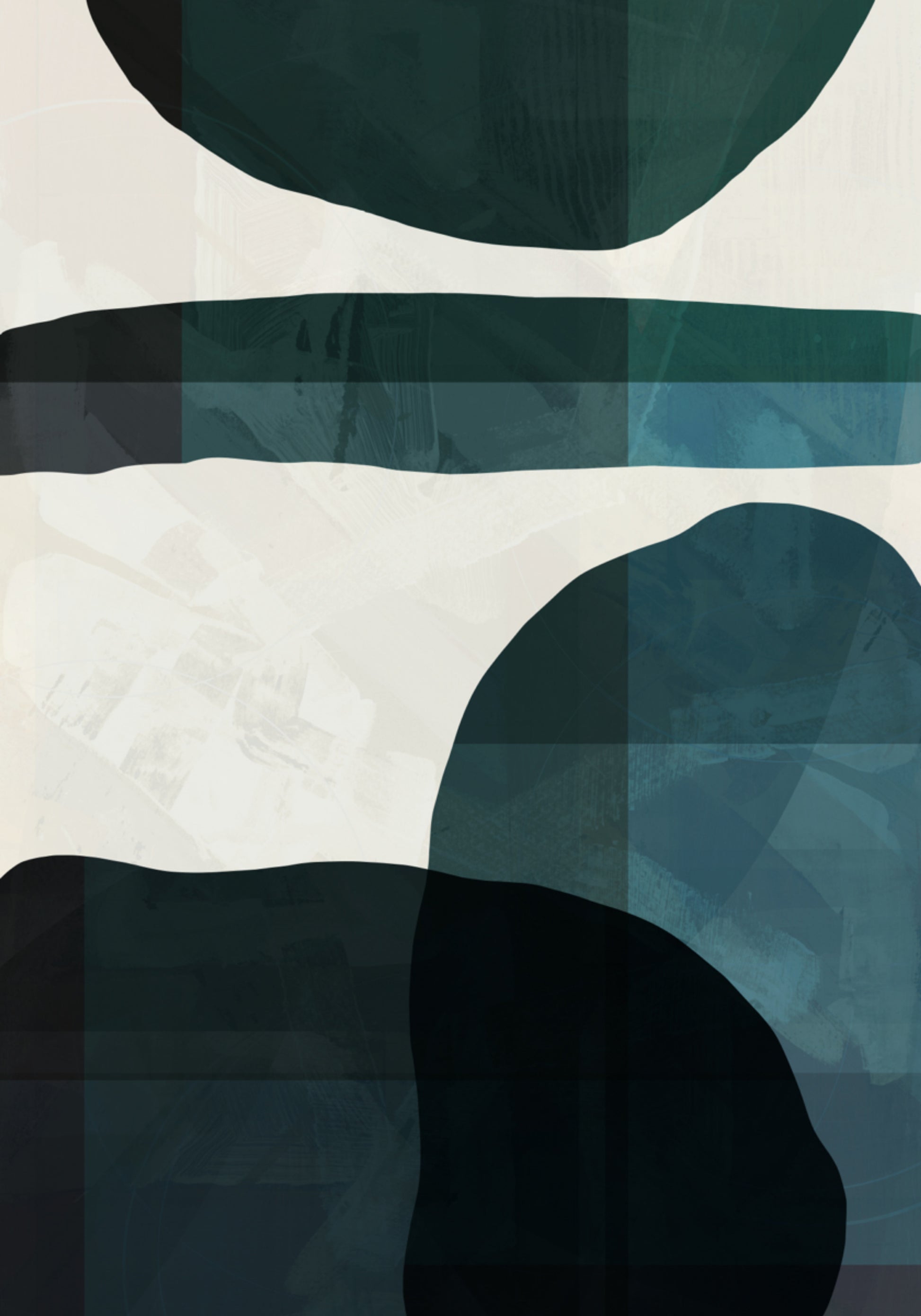 Kalme abstracte stroom