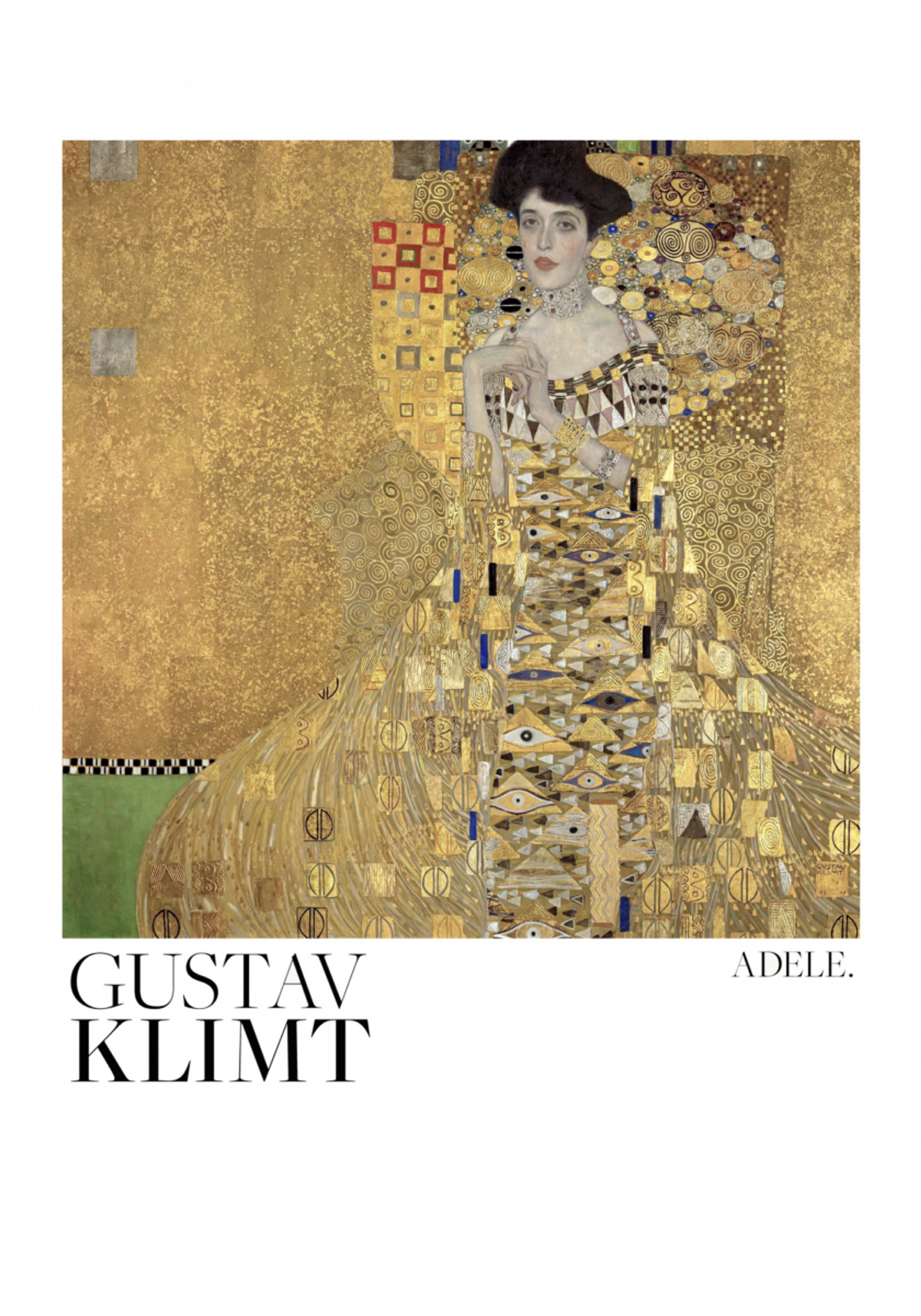 Portret van Adele Bloch Bauer I (1907) poster