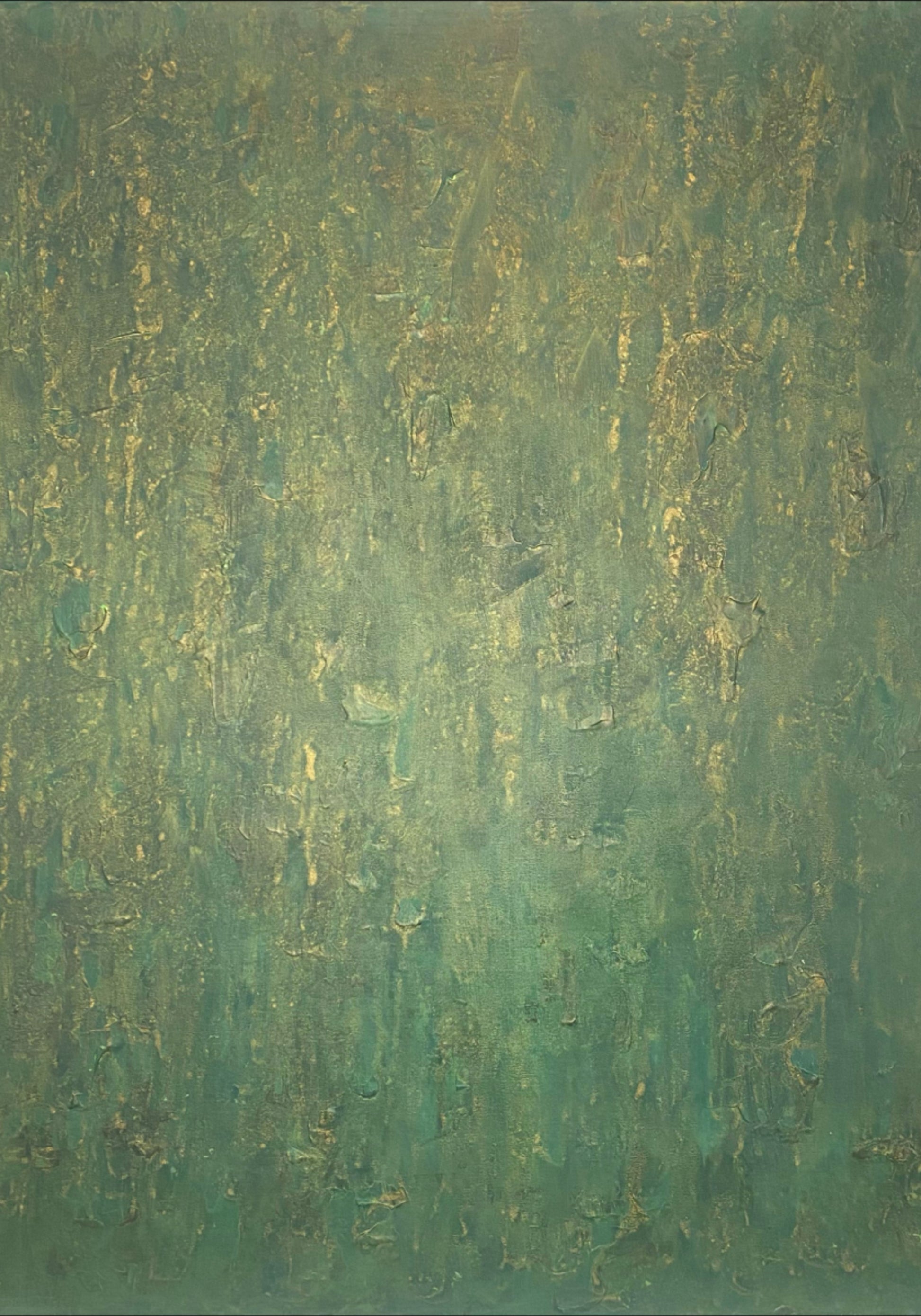 Groene gouden glans