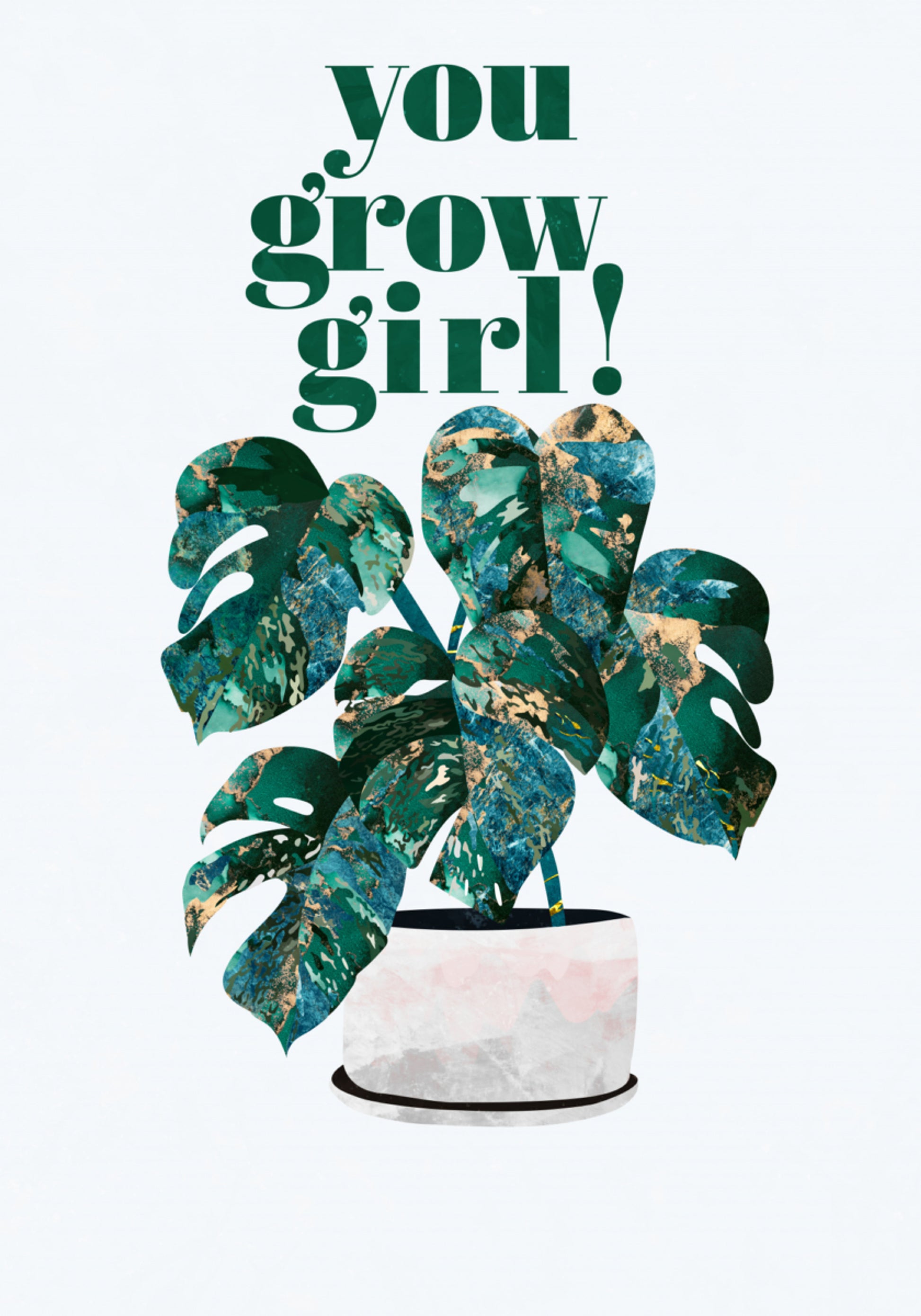 Jij kweekt meisje Monstera