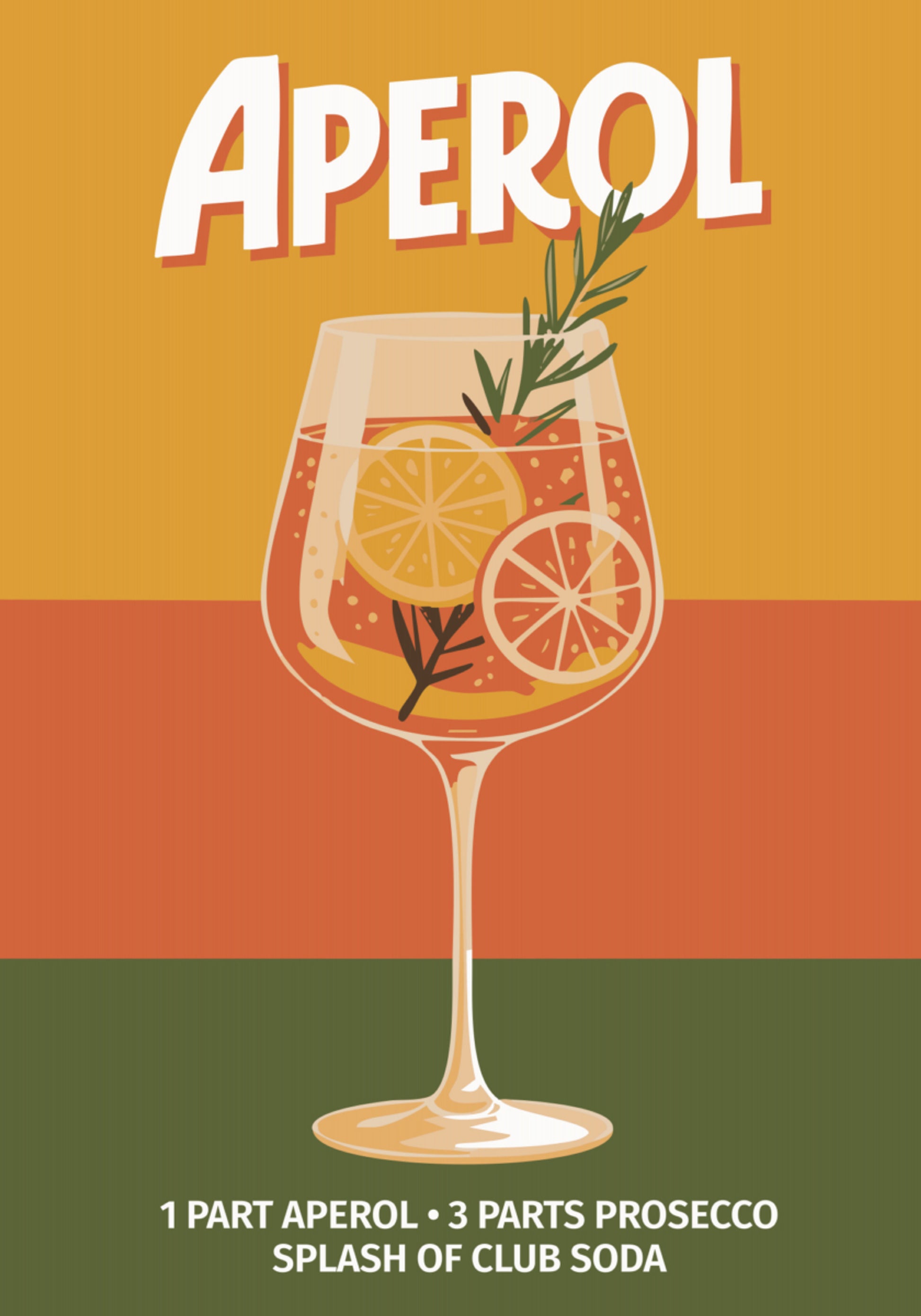 Recept voor sinaasappelspritz