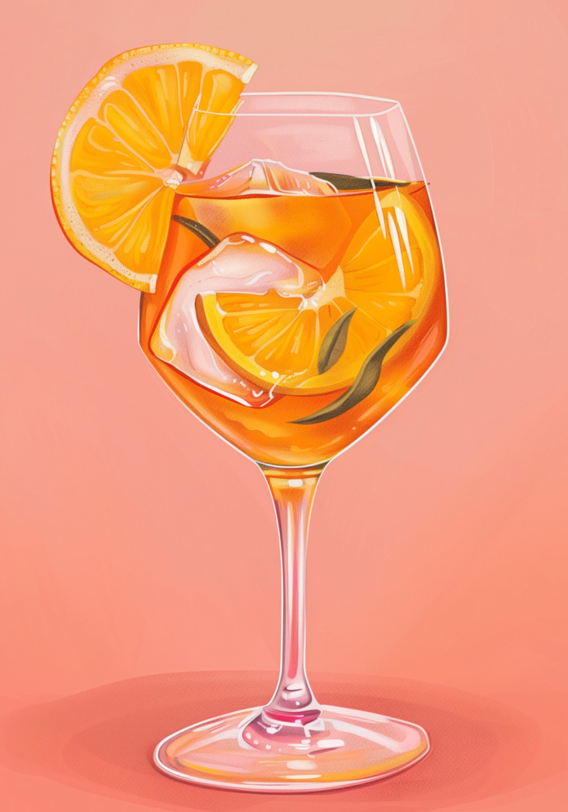Oranje zomerspritz