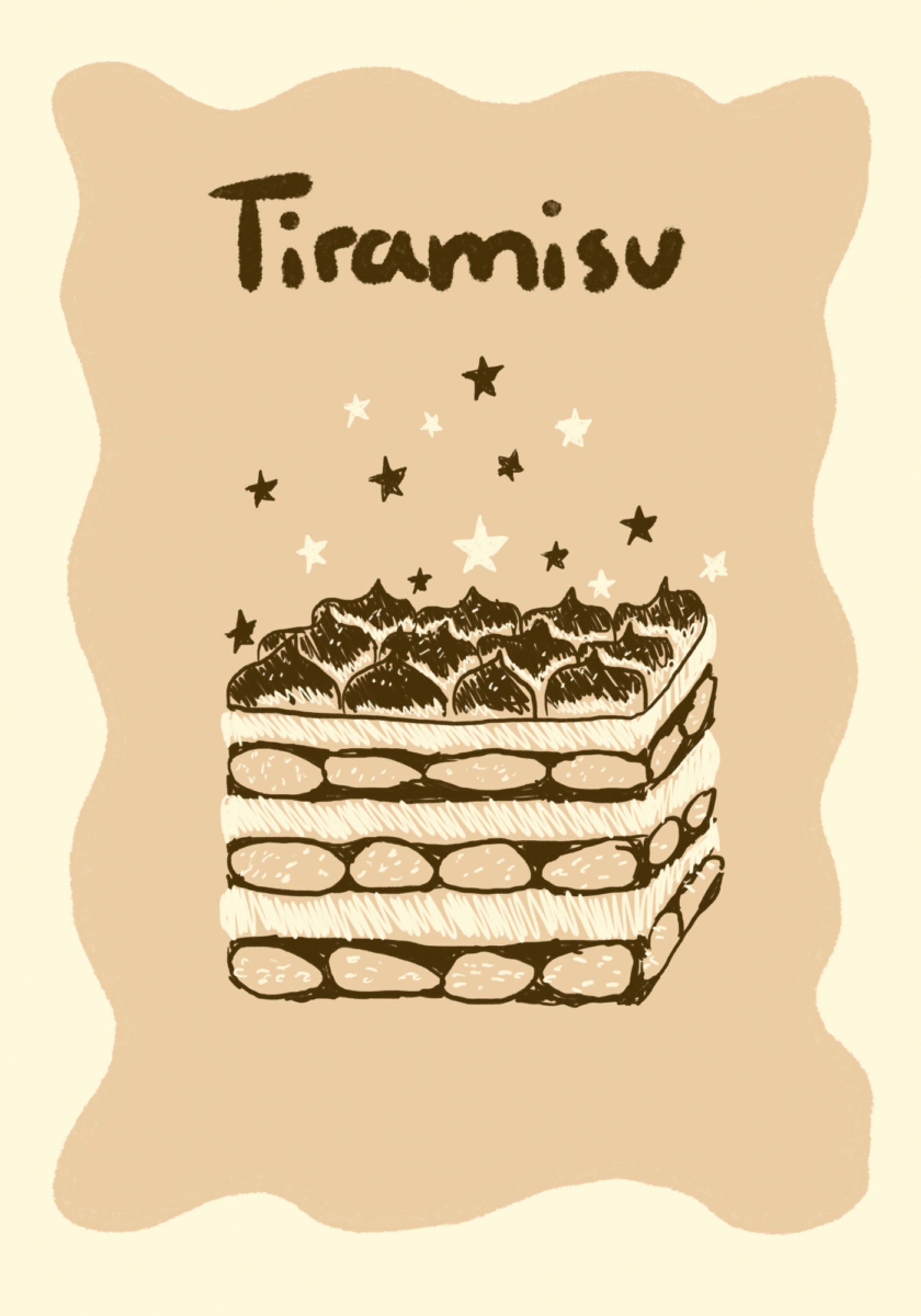 Tiramisu Met Sterren