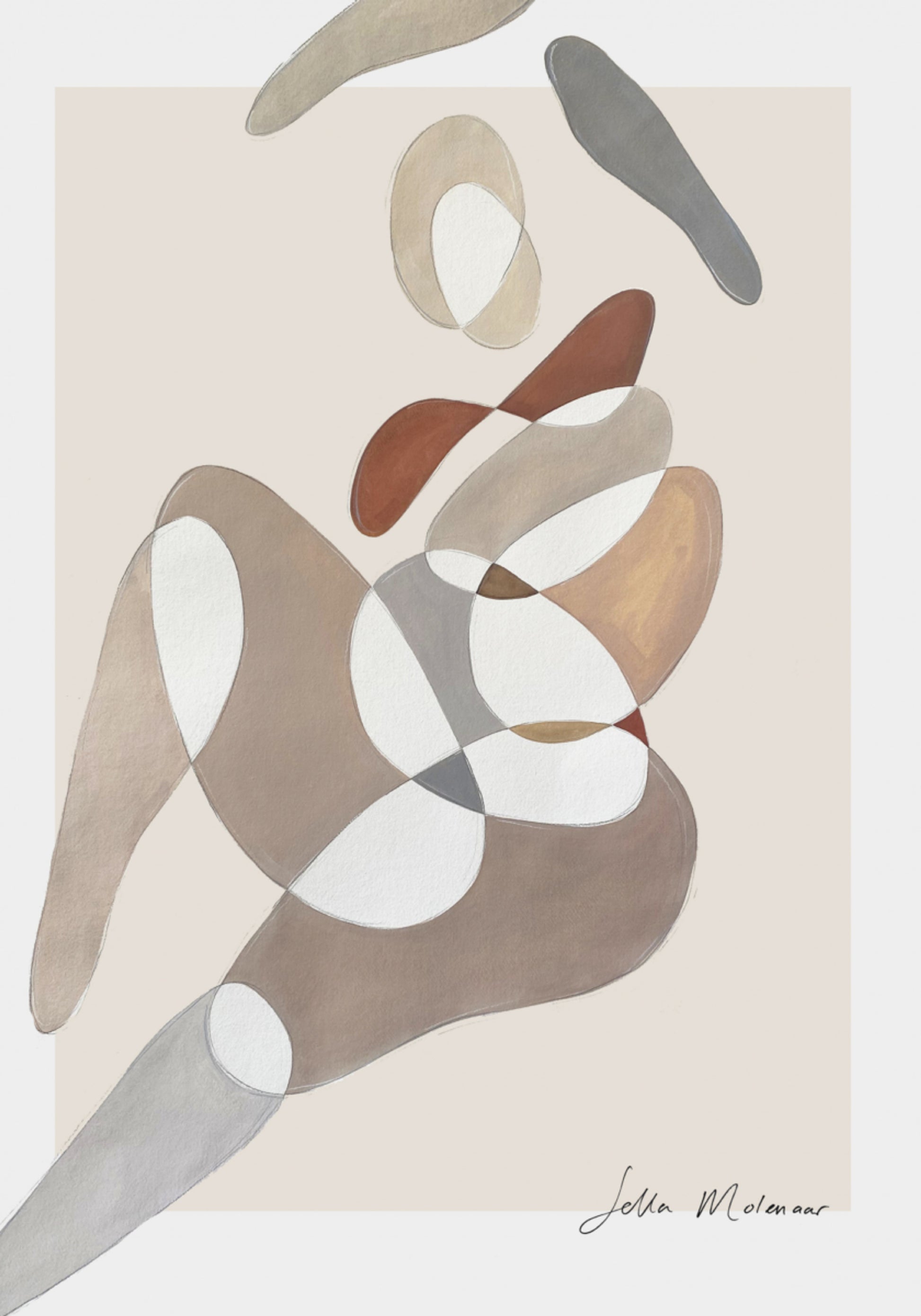 Abstracte vrouwelijke vorm