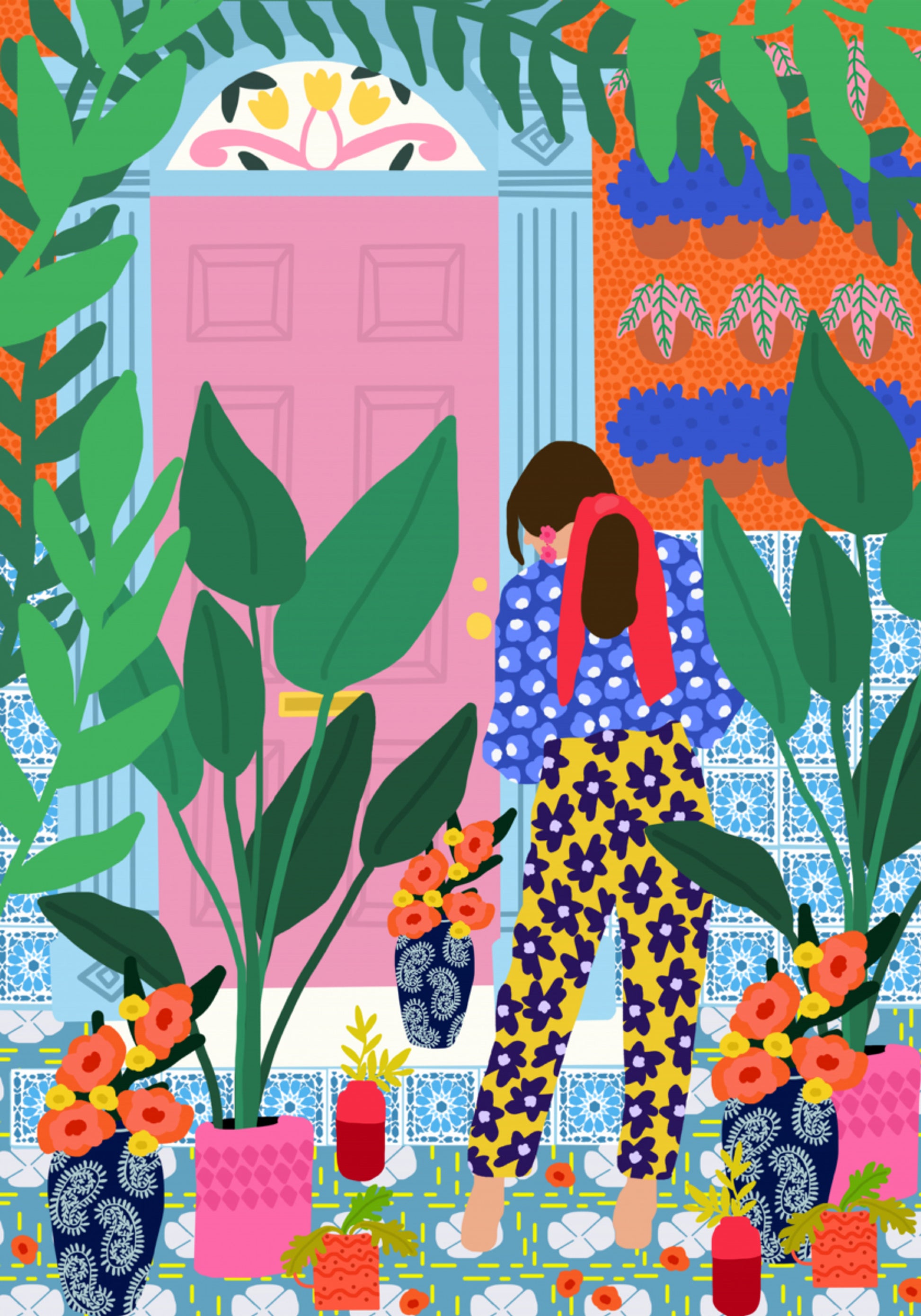 Bloemen meisje