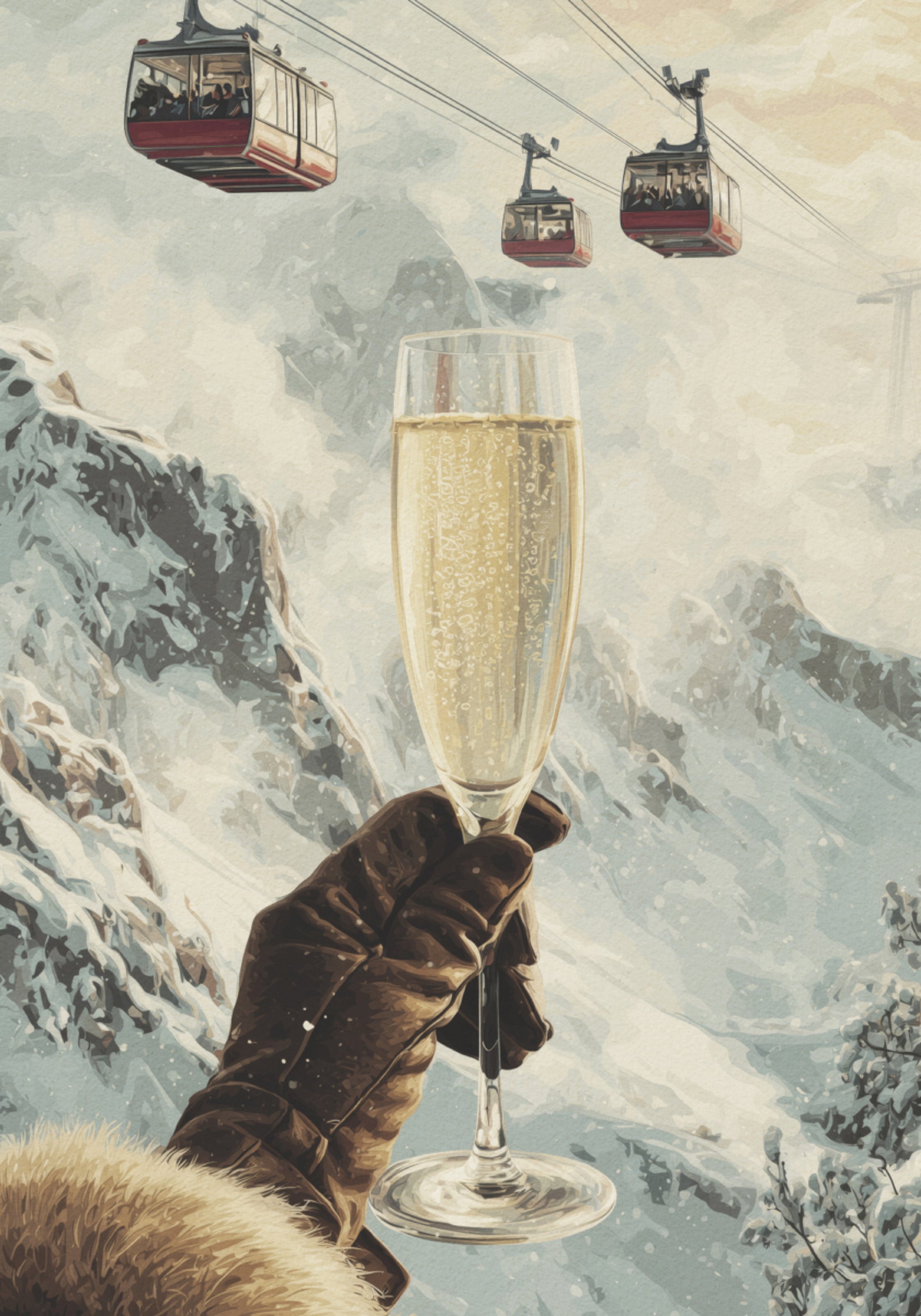 Viering van de Champagneberg