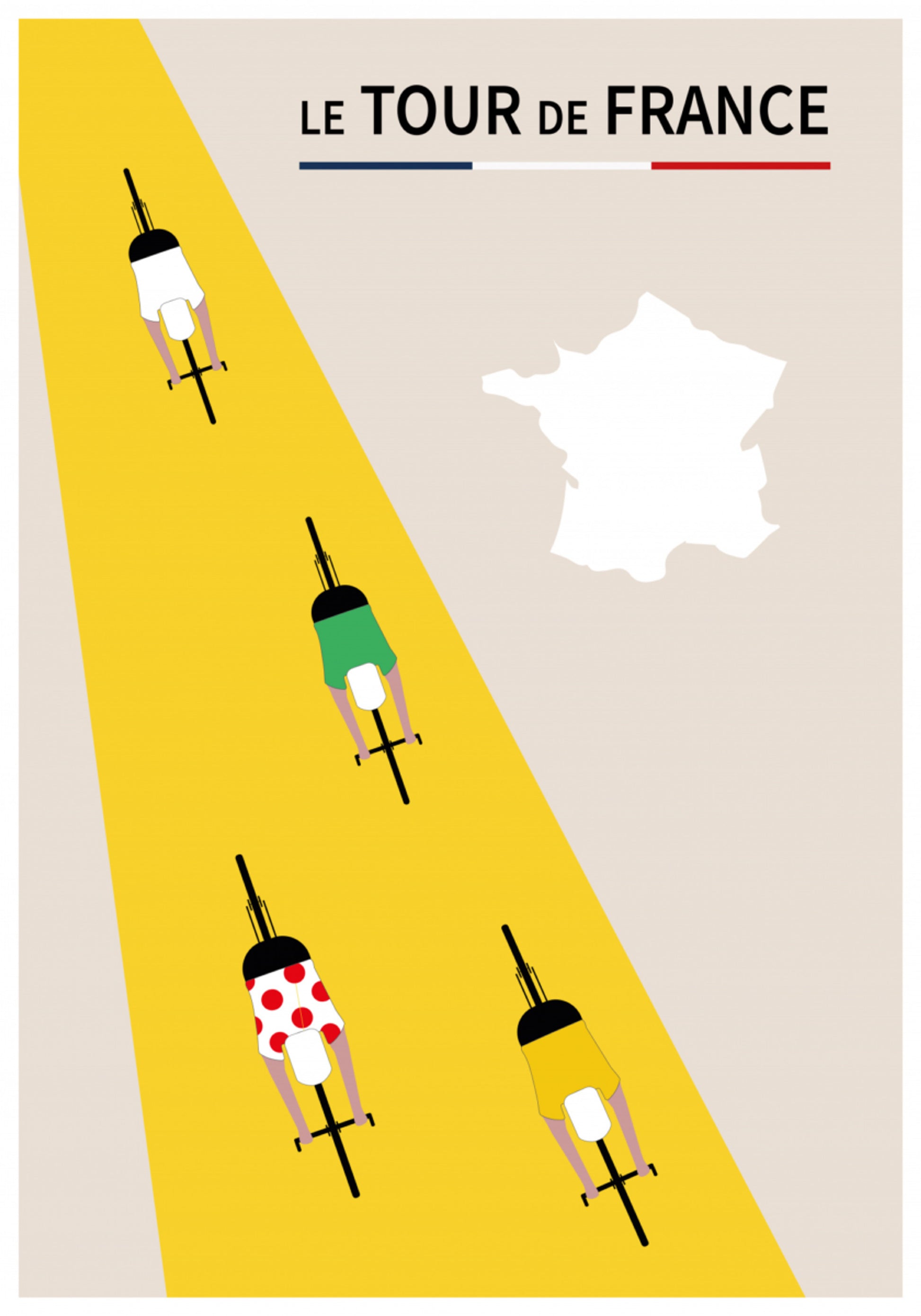 Tour de France-fietsers