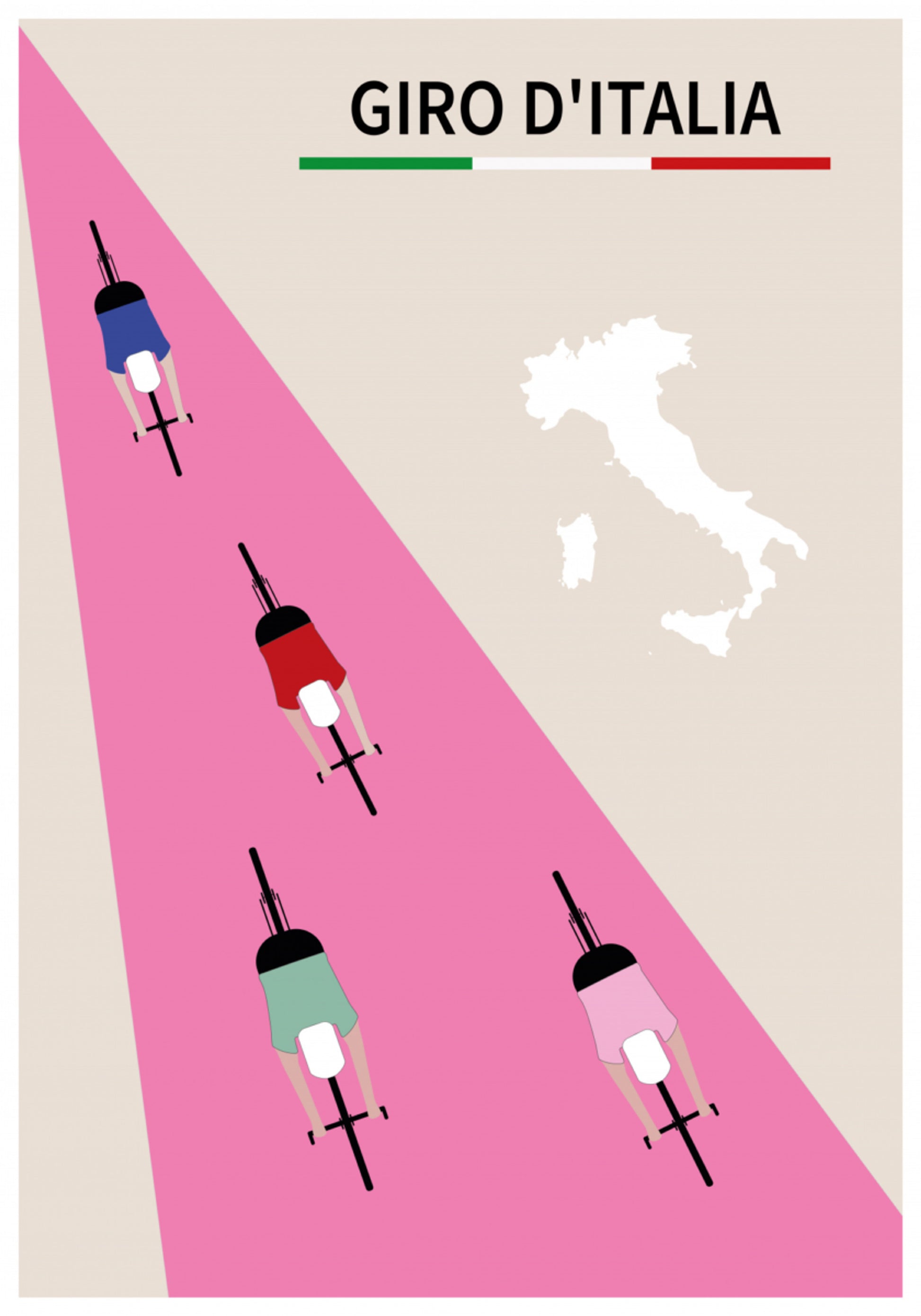 Italiaanse wielerwedstrijd