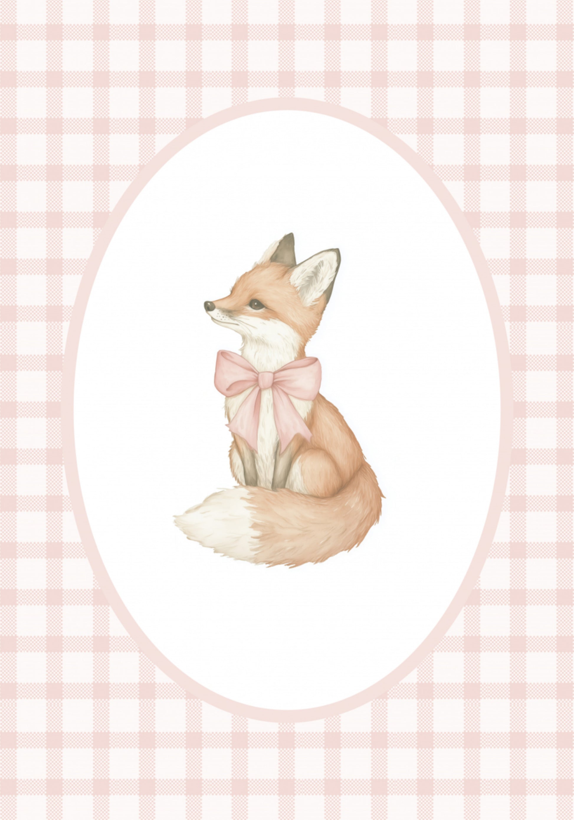 Charmante Fox roze strik