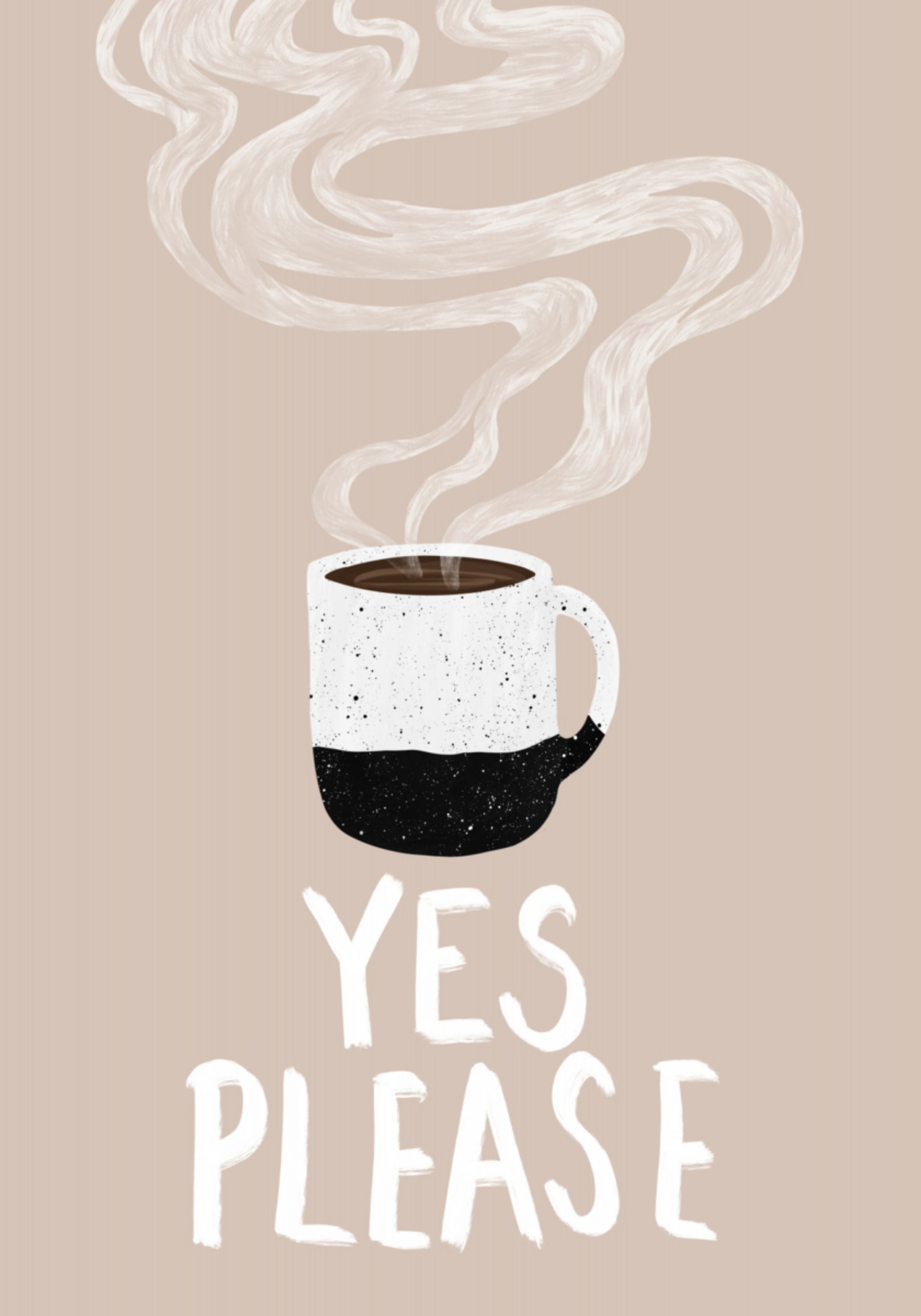 Hete koffie Ja graag