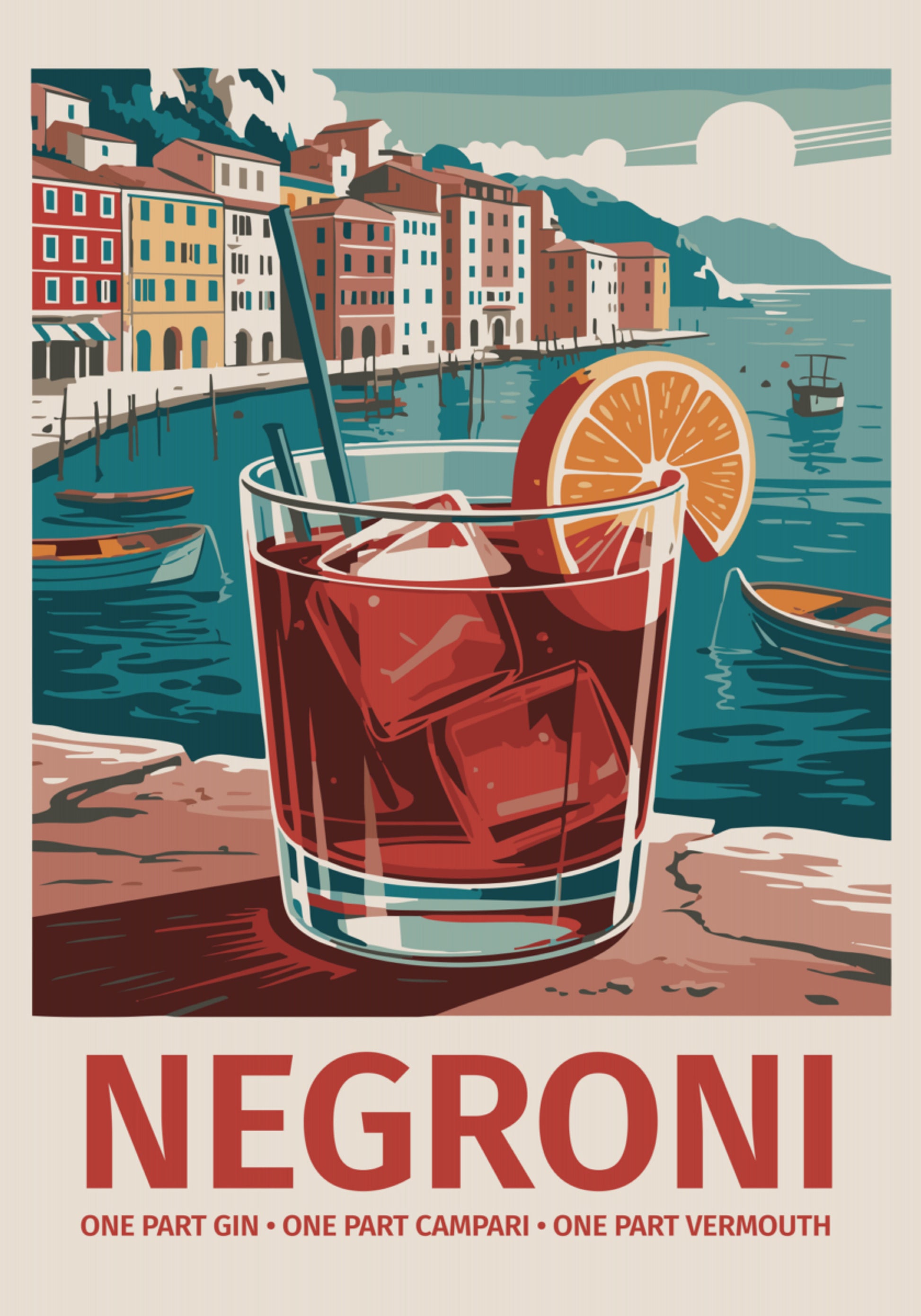 Kustdorp Negroni