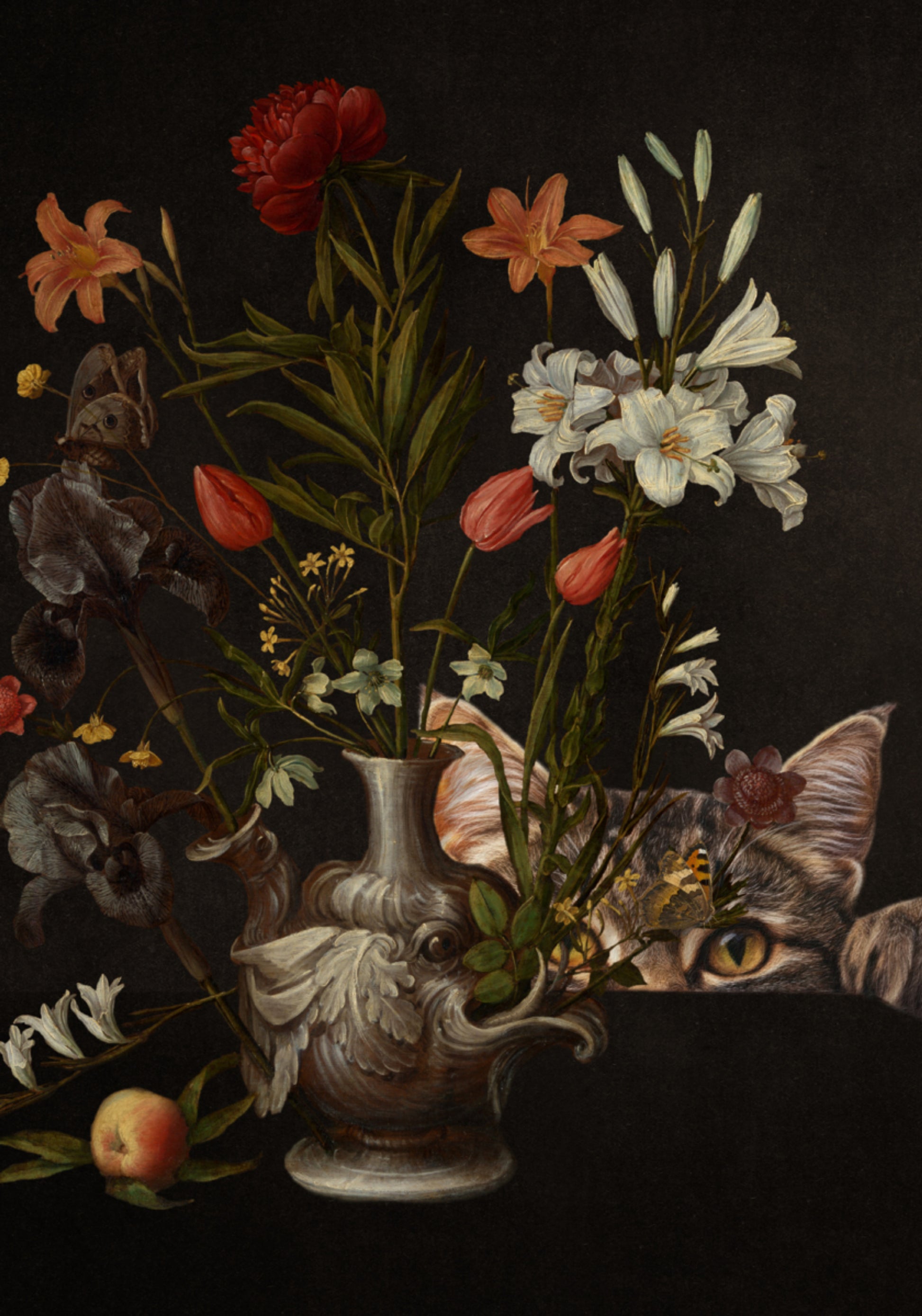 Nieuwsgierige kattenbloemen