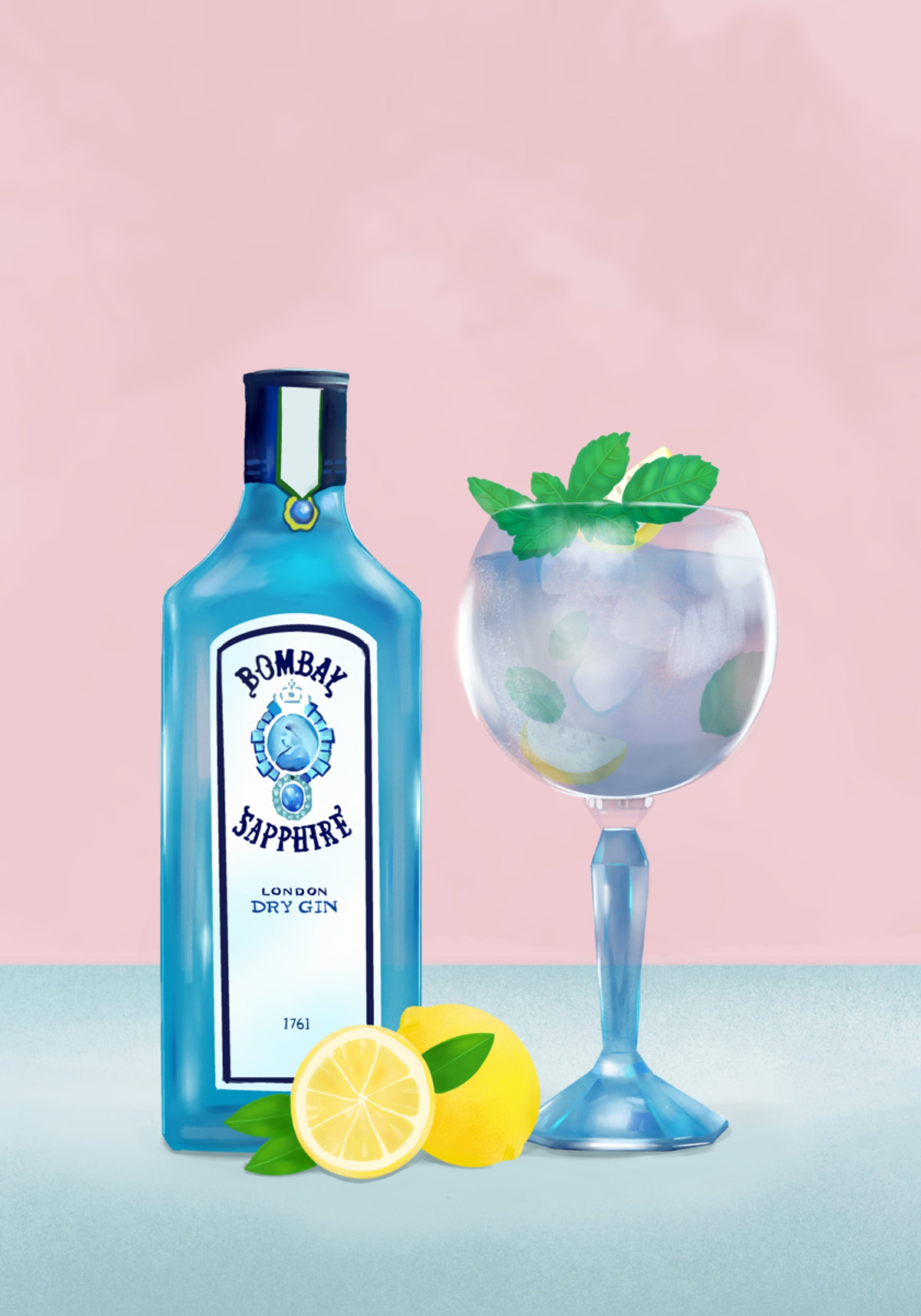 Gin-cocktail