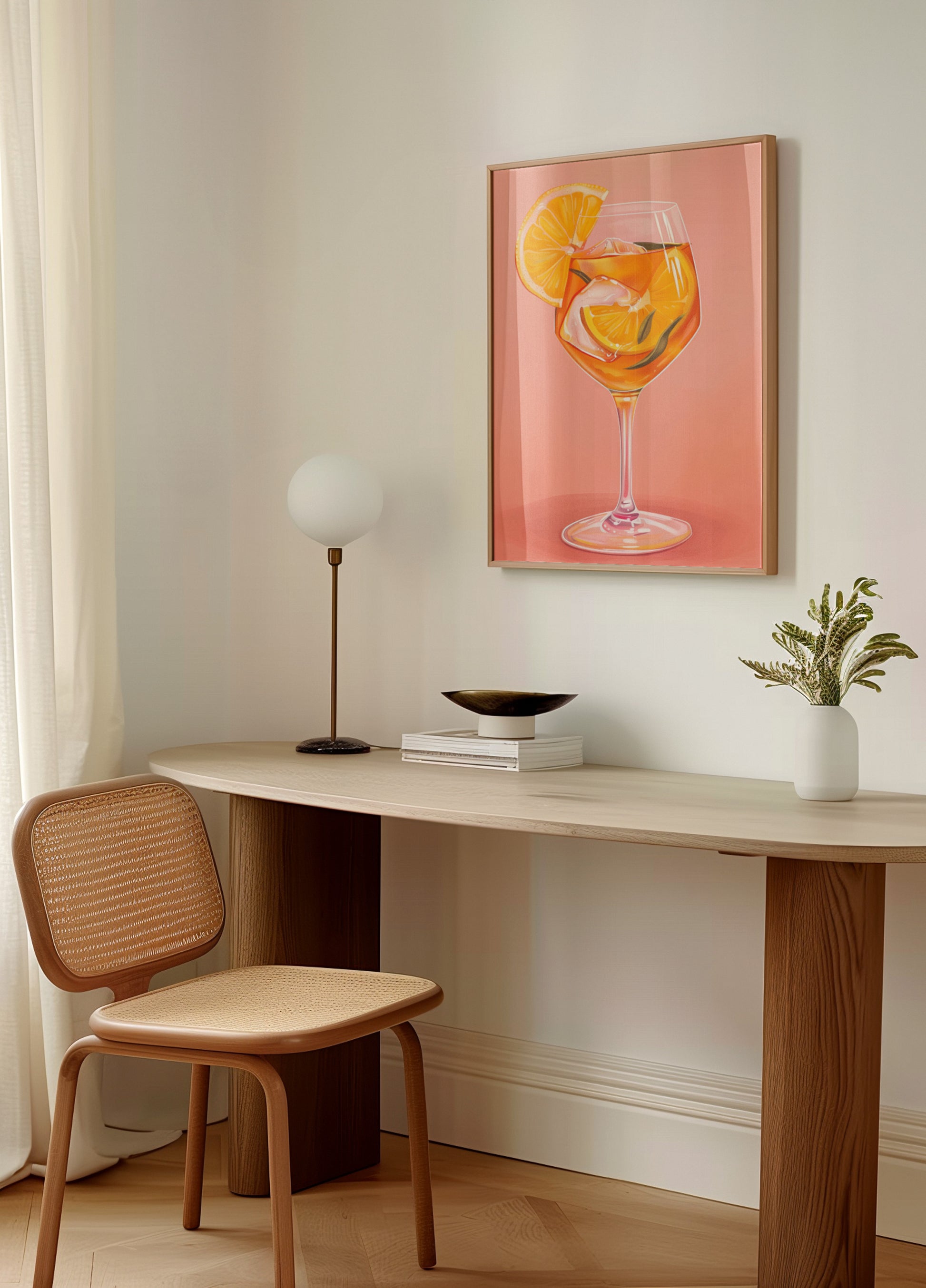 Oranje zomerspritz