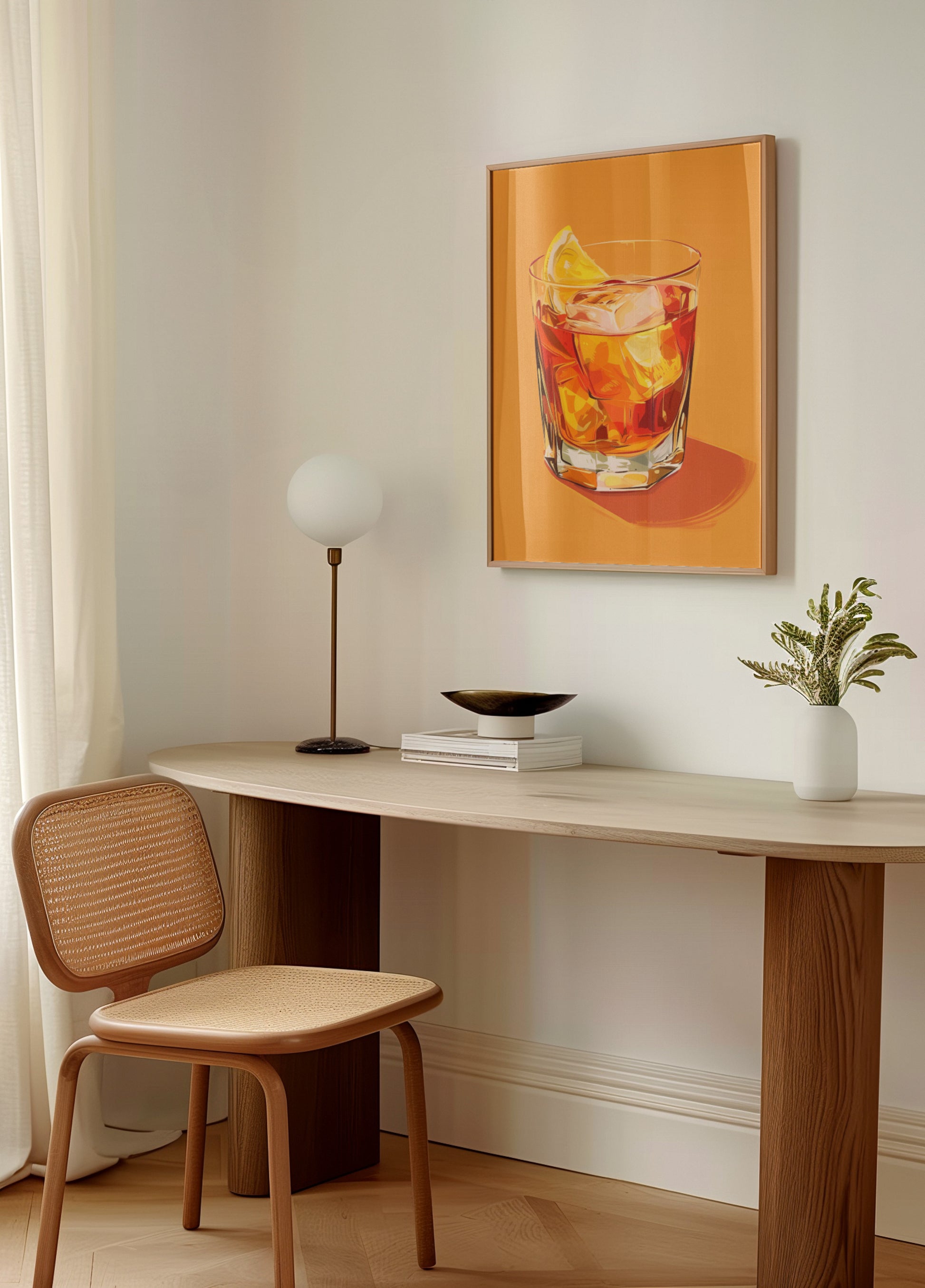 Verfrissende sinaasappelcocktail