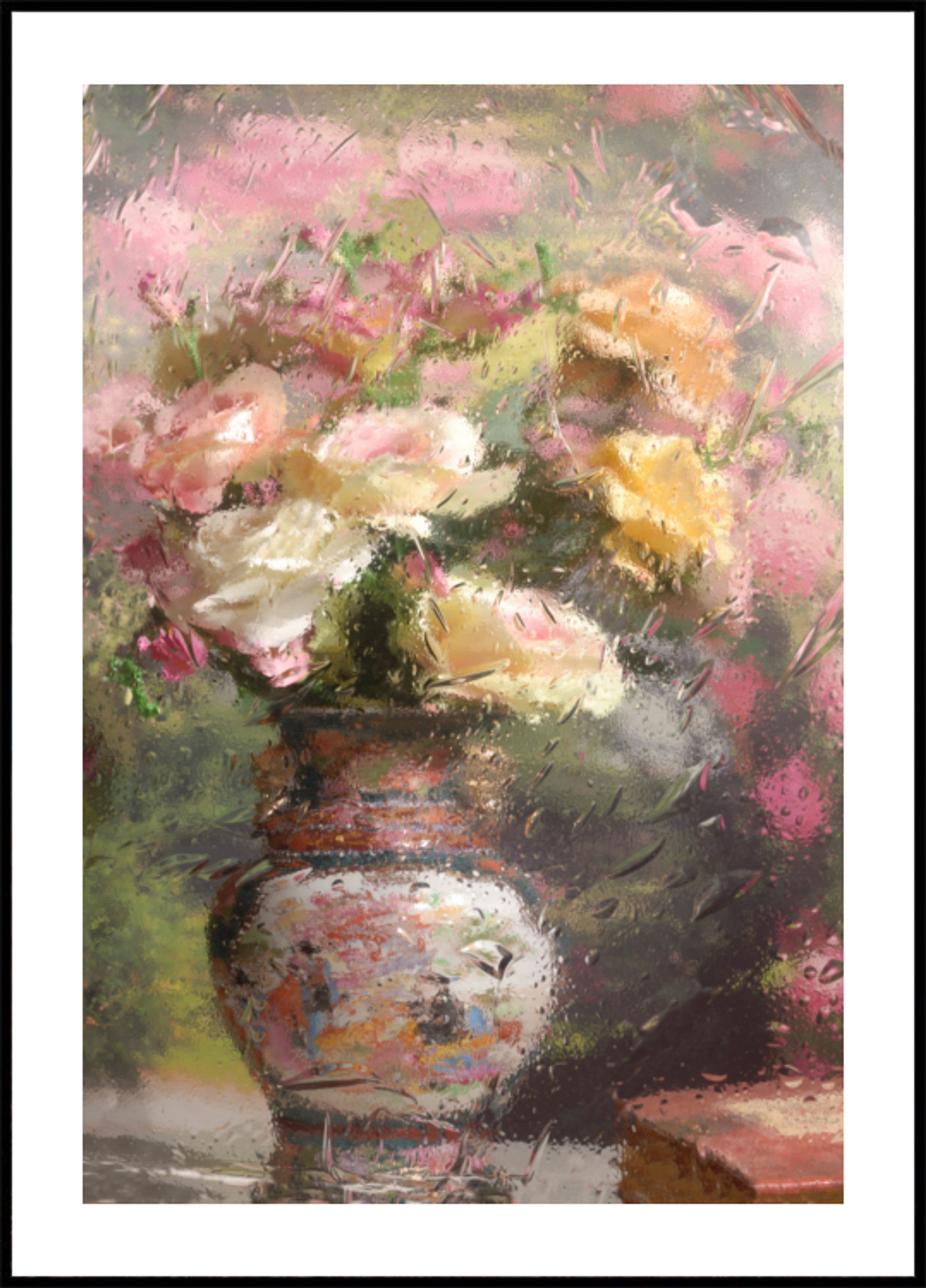 Regenachtige dagbloemen