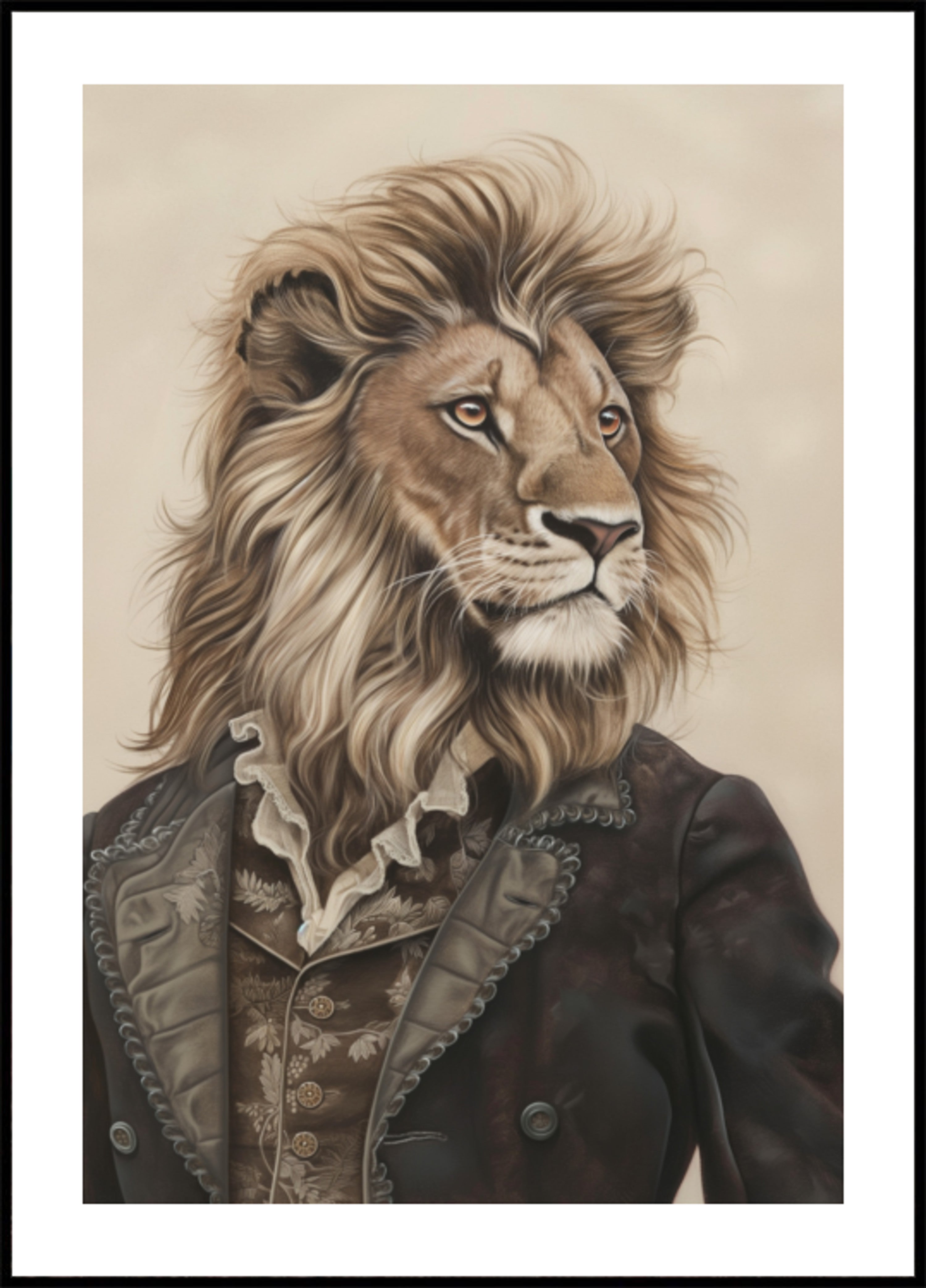 Sir Lion In Vintage kleding