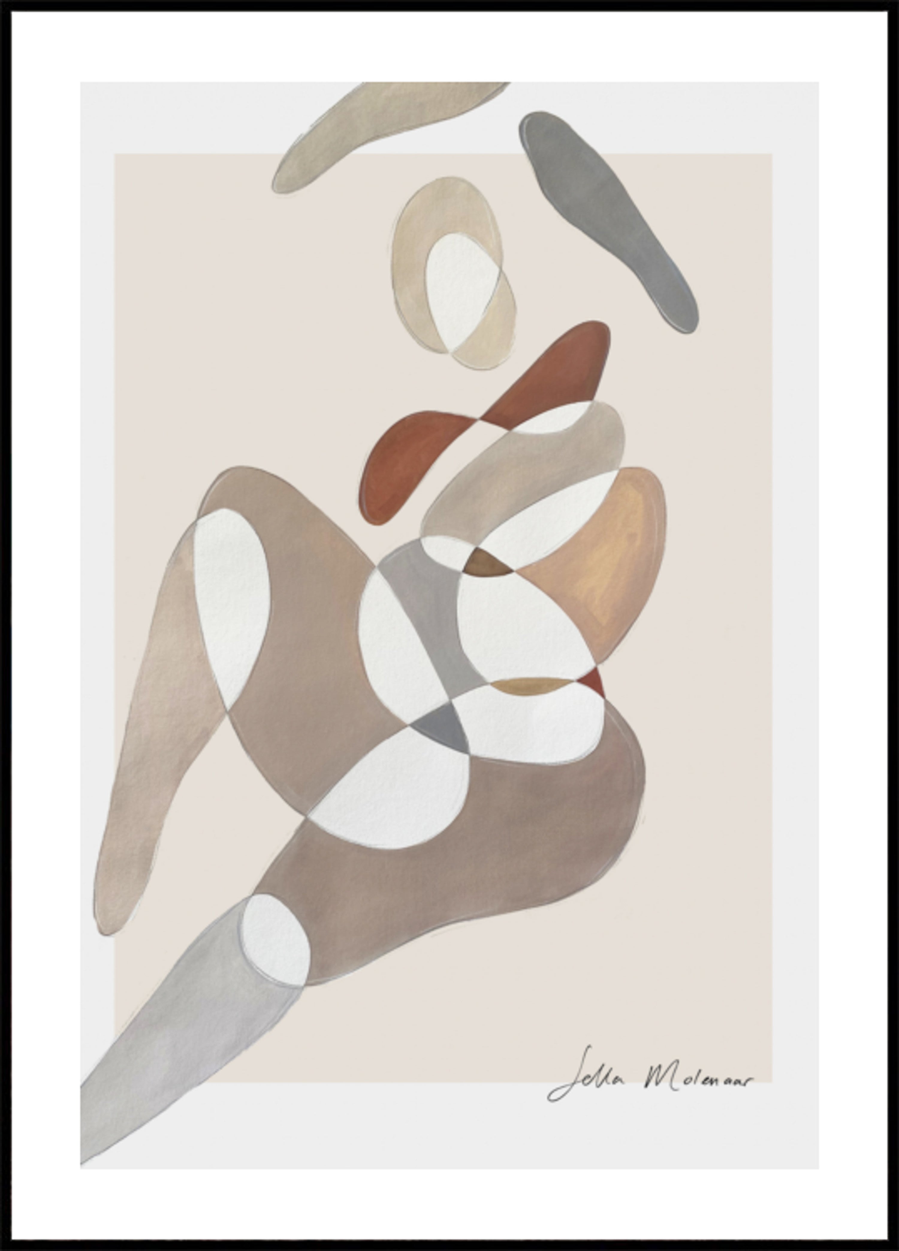 Abstracte vrouwelijke vorm