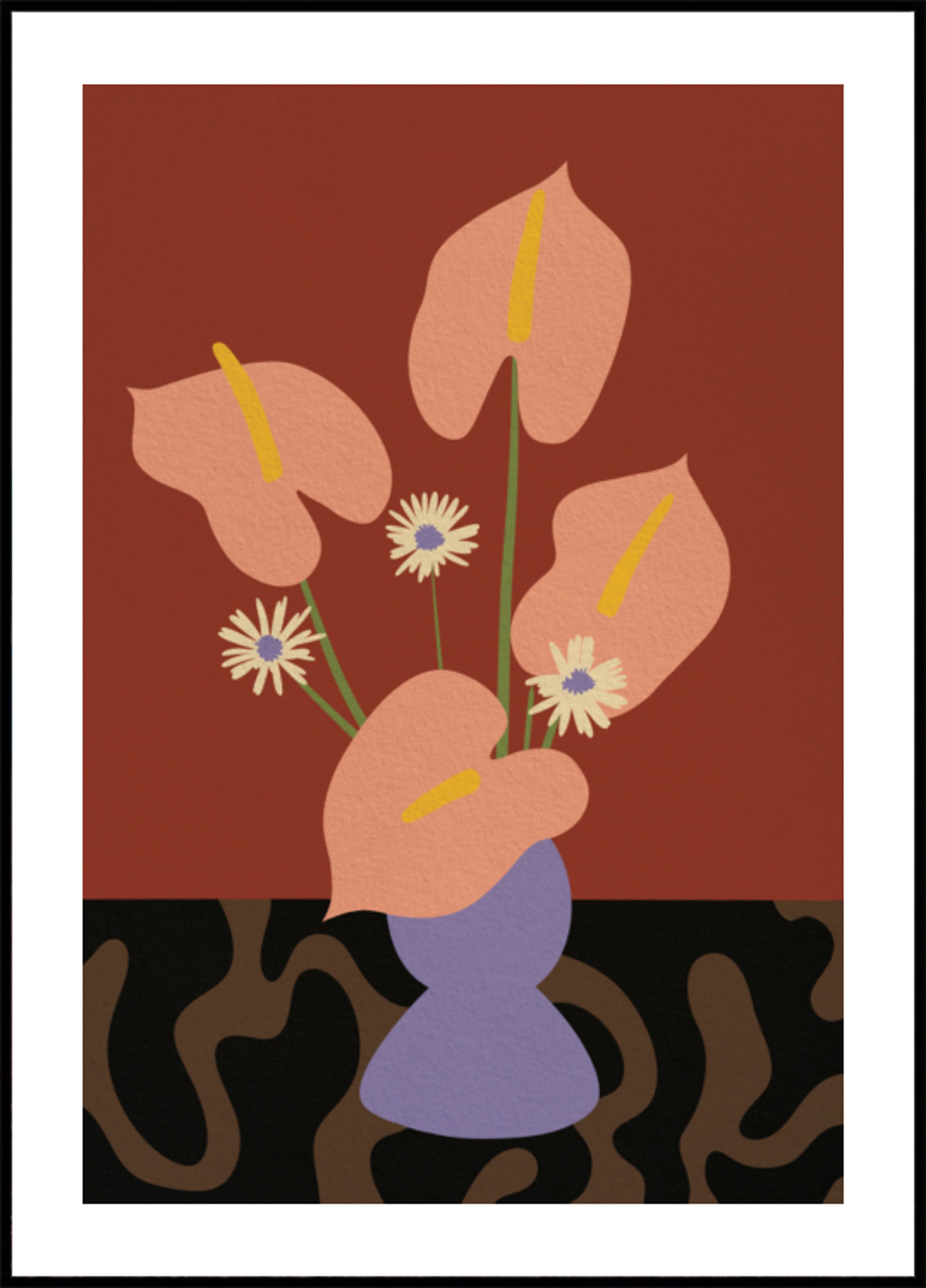 Warm bloemenstilleven