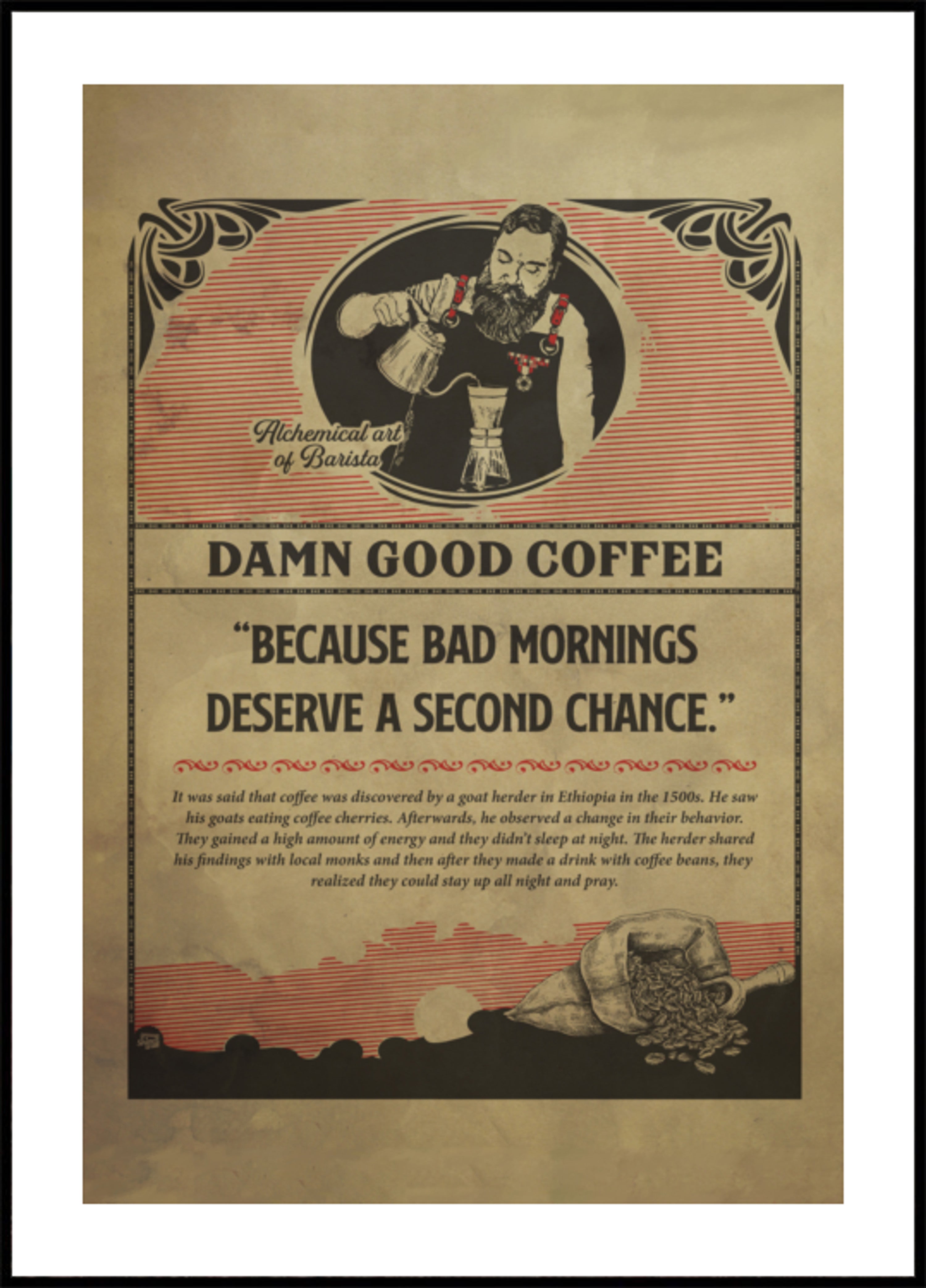 Verdomd goede koffie kunst