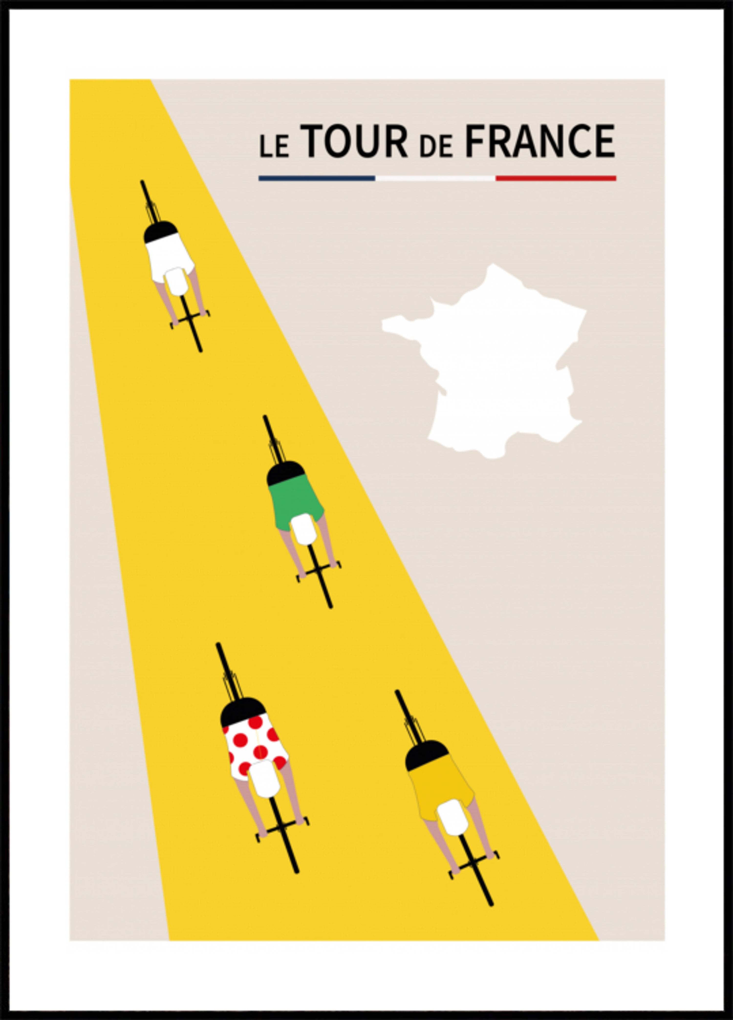 Tour de France-fietsers