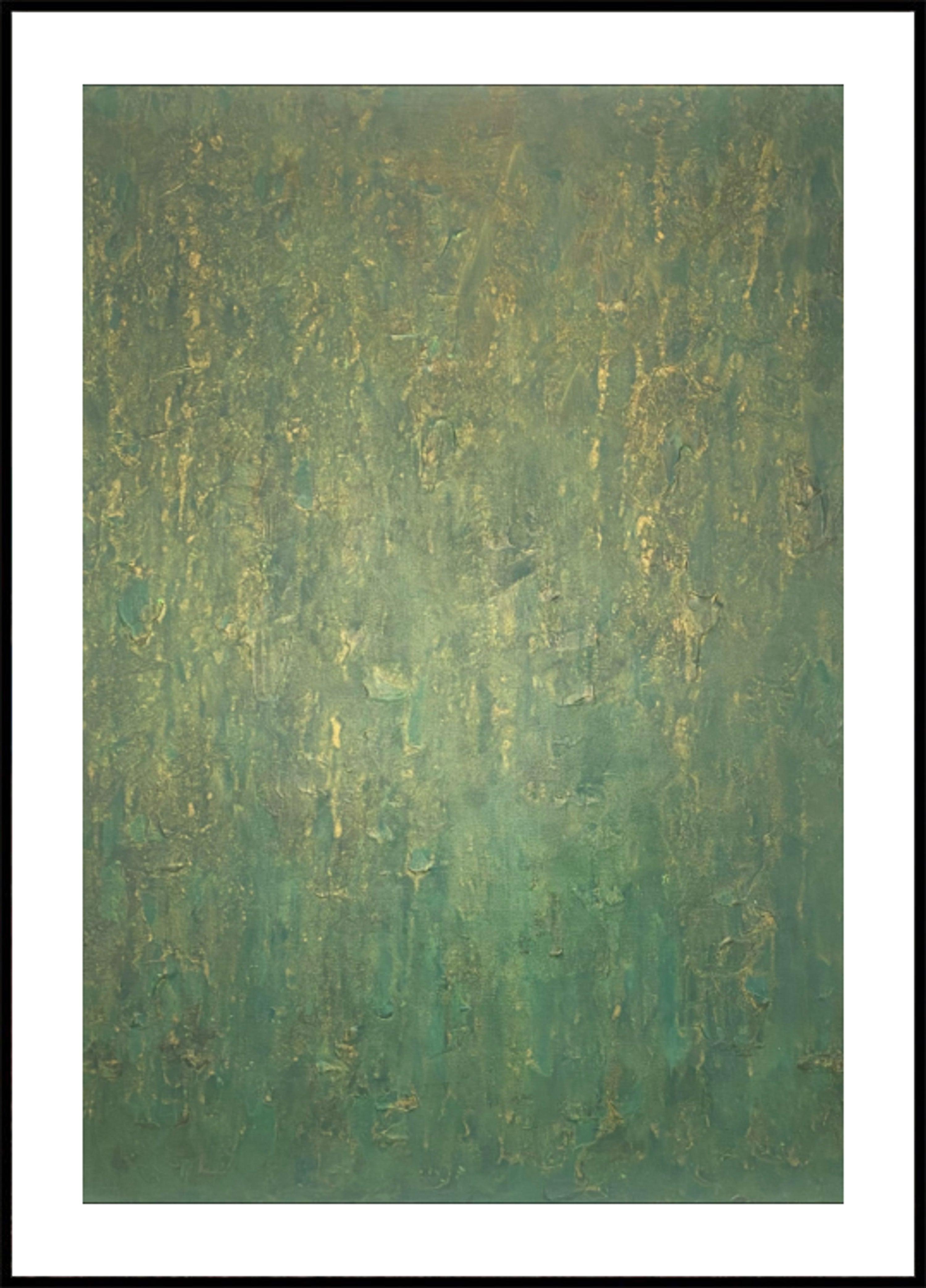 Groene gouden glans