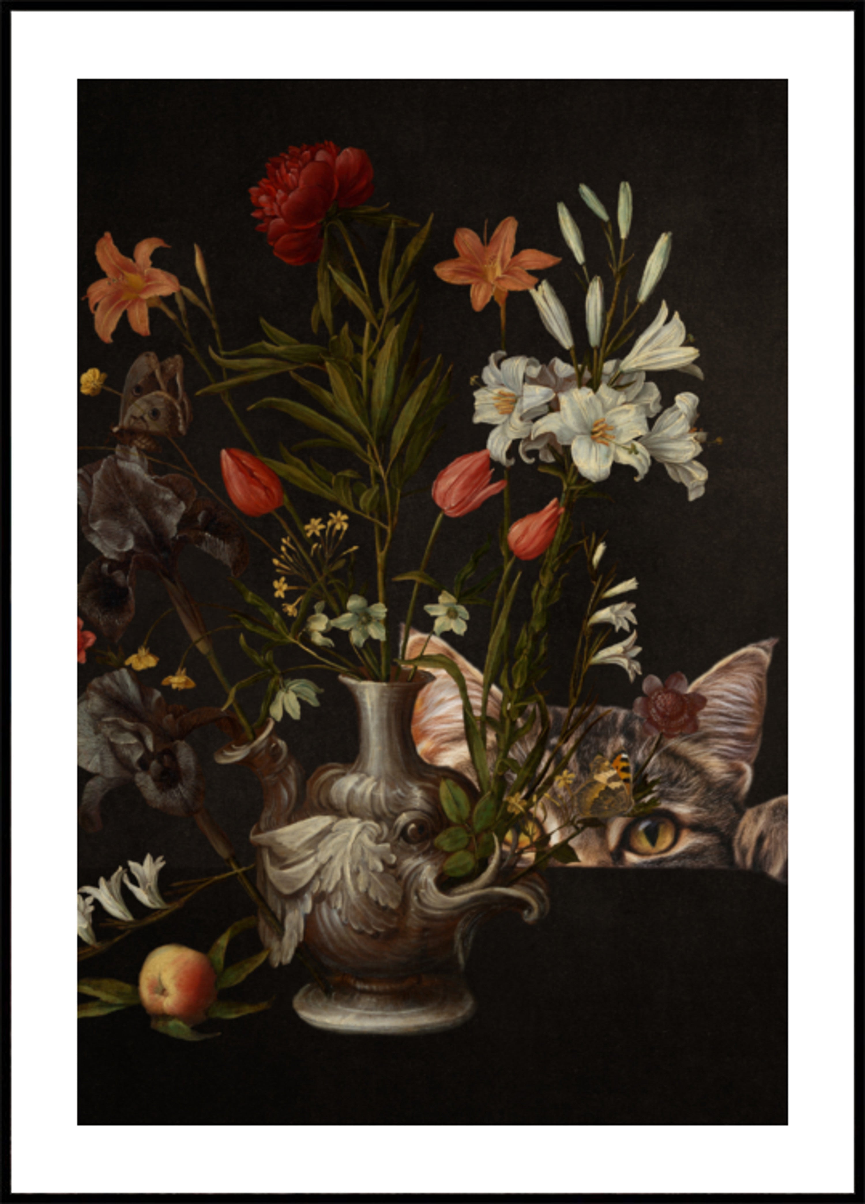 Nieuwsgierige kattenbloemen