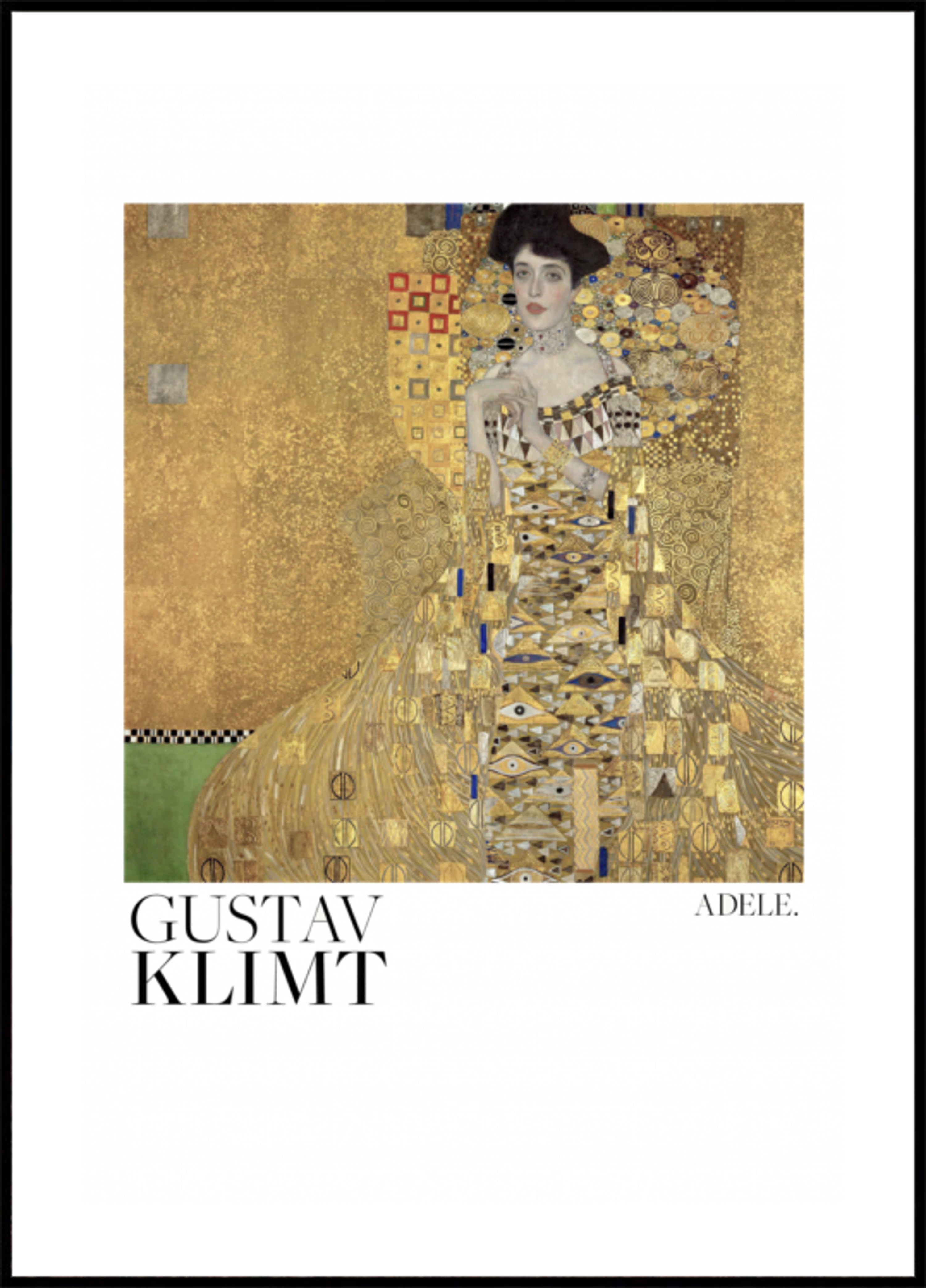 Portret van Adele Bloch Bauer I (1907) poster